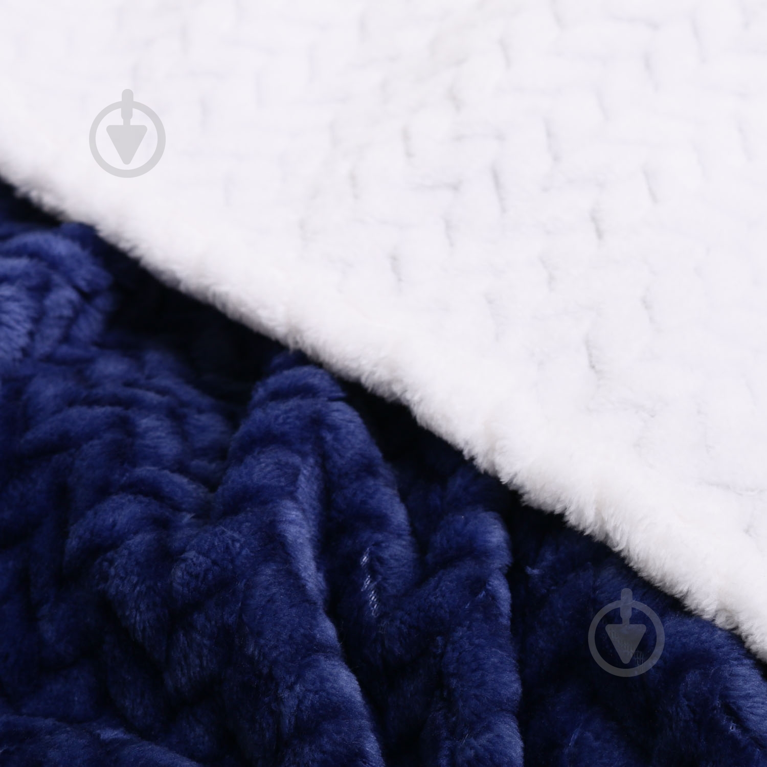Плед Flannel Plush 200x220 см синий La Nuit - фото 2