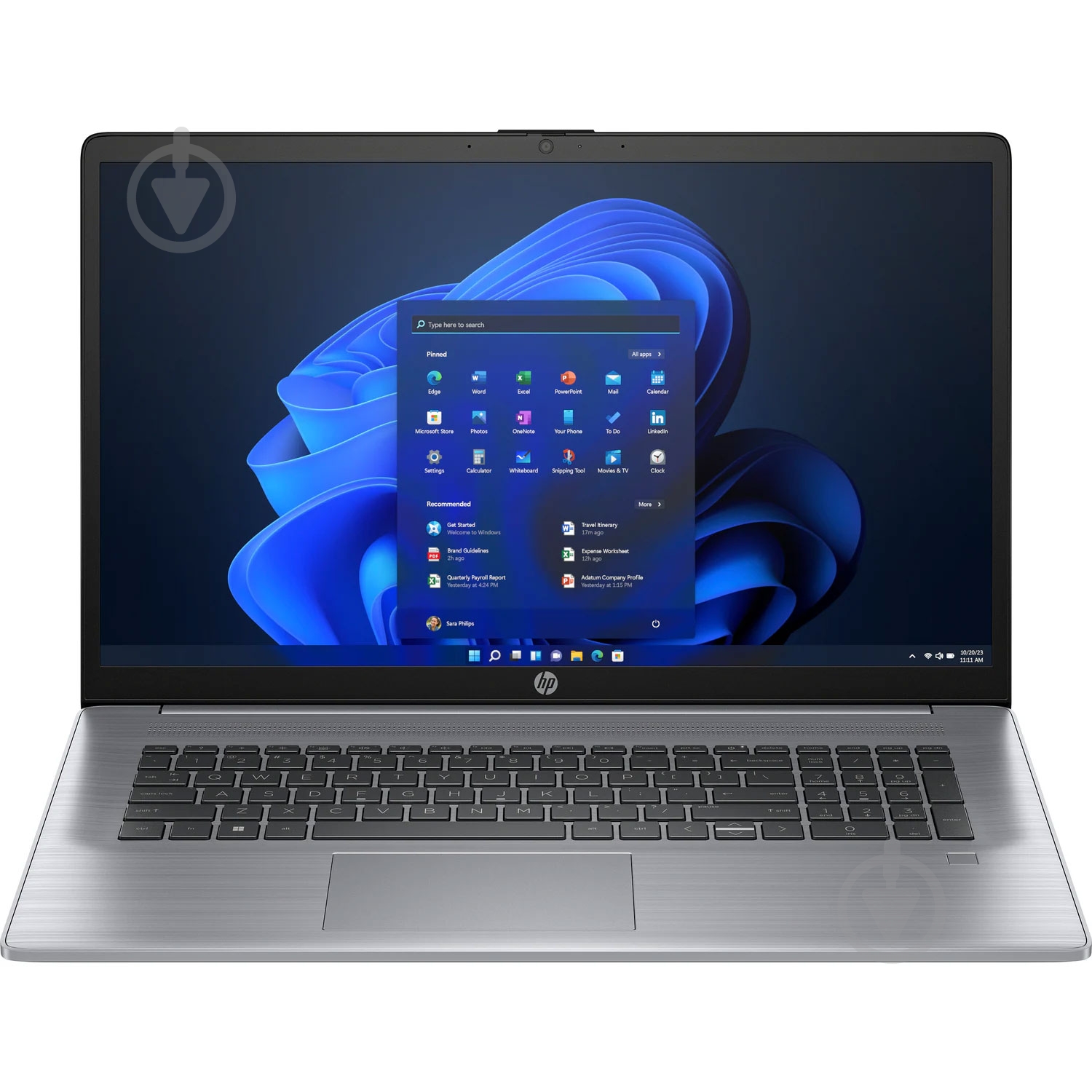 Ноутбук HP 470 G10 17,3" (772L2AV_V4) silver - фото 1 Ноутбук HP 470 G10 17,3" (772L2AV_V4) silver - фото 1