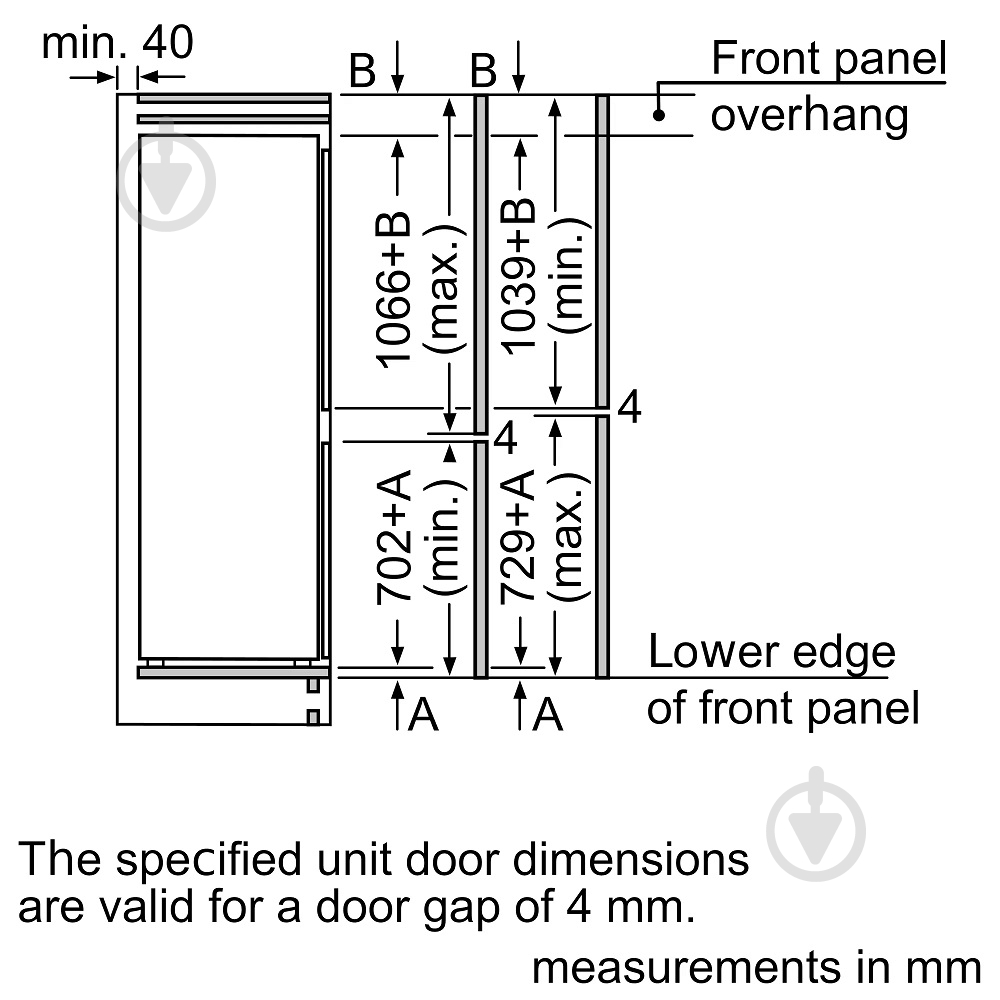 Встраиваемый холодильник Bosch KIS86AFE0 - фото 7