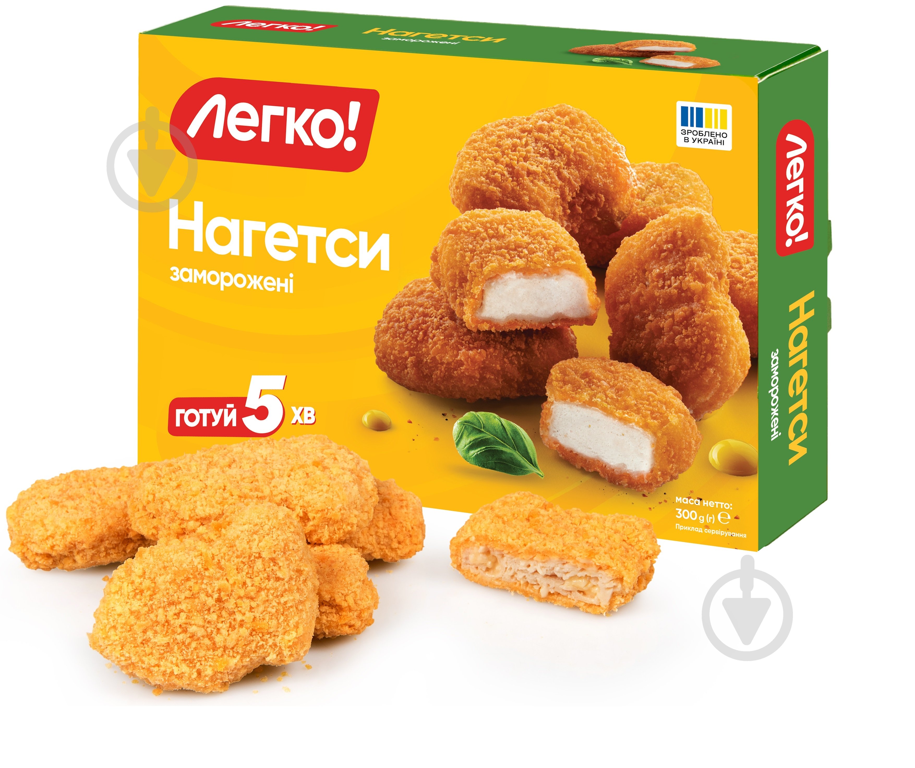Наггетсы ТМ Легко 300 г - фото 1
