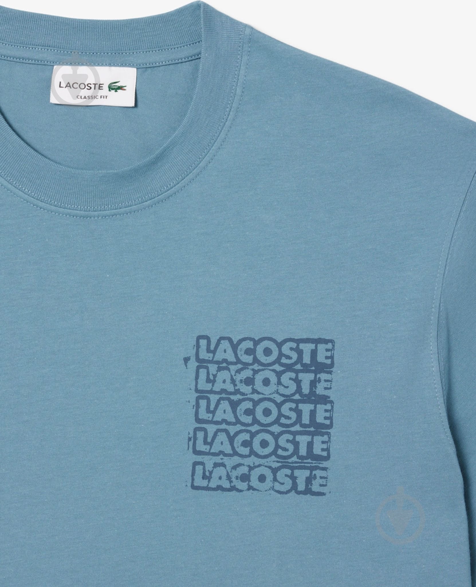 Футболка Lacoste TH0288-CUN р.р.4 синій - фото 5
