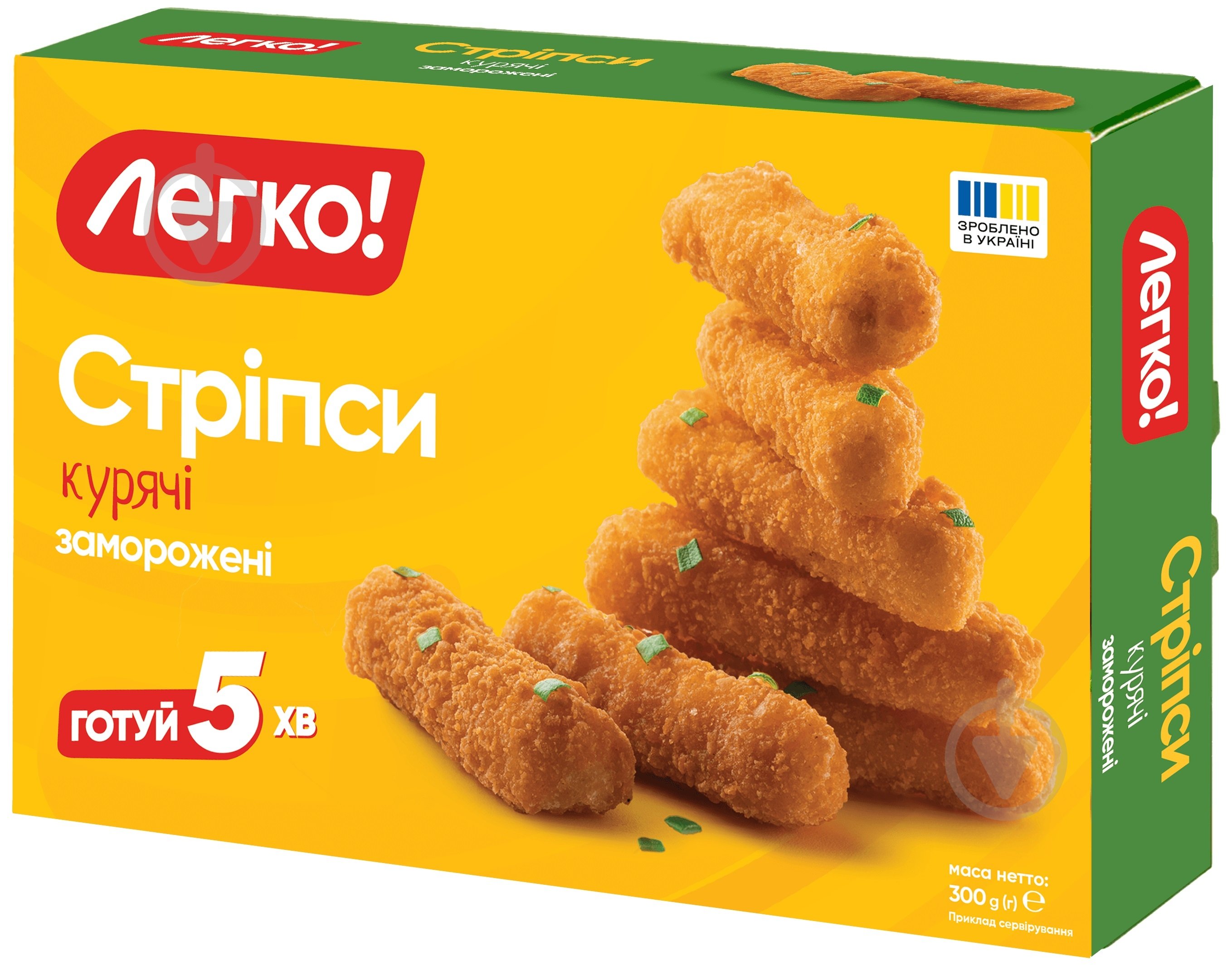 Стрипсы куриные ТМ Легко 300 г - фото 2