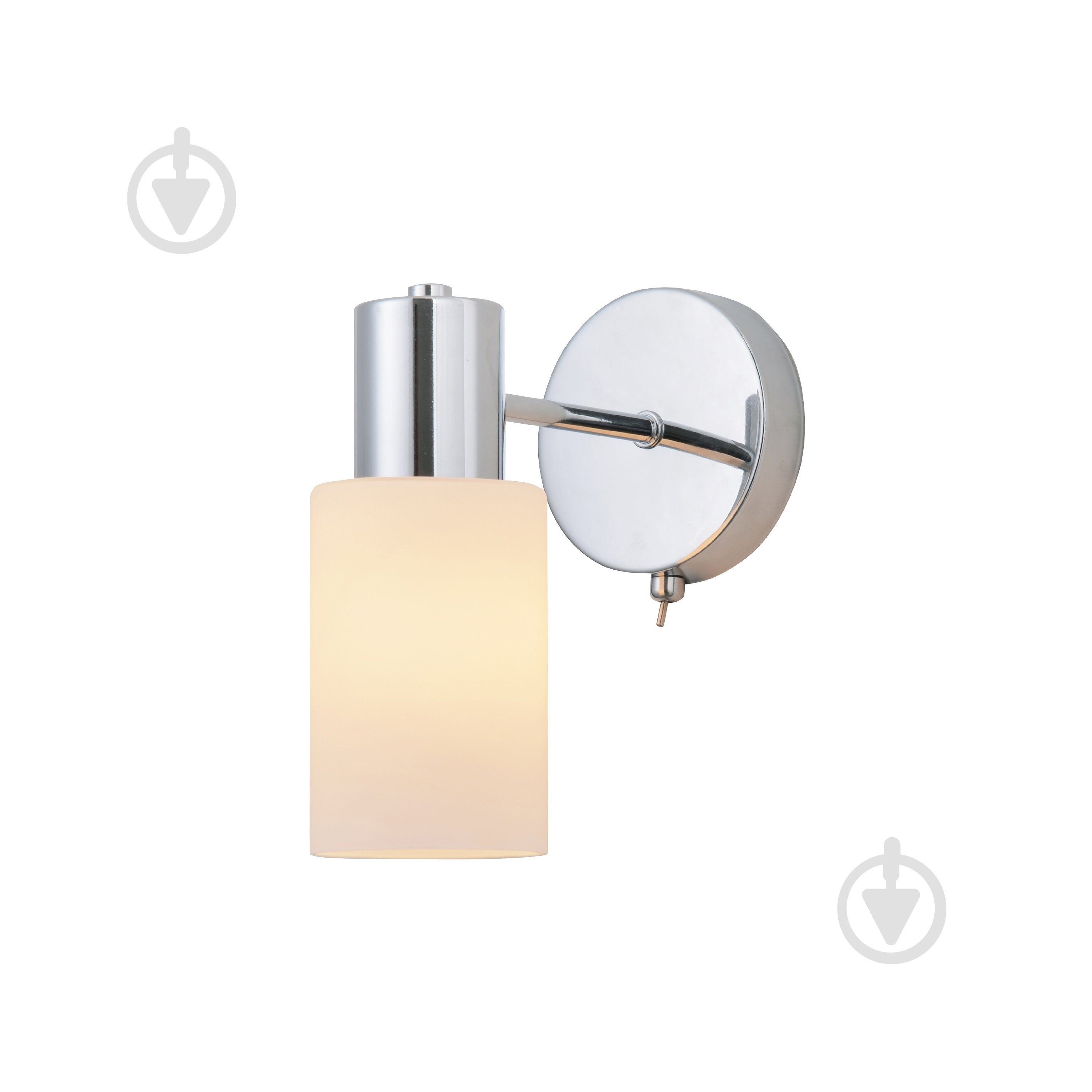 Бра Miorro Estetica металл/стекло 1x40 Вт E14 белый 51-311-040 - фото 1 Бра Miorro Estetica металл/стекло 1x40 Вт E14 белый 51-311-040 - фото 1