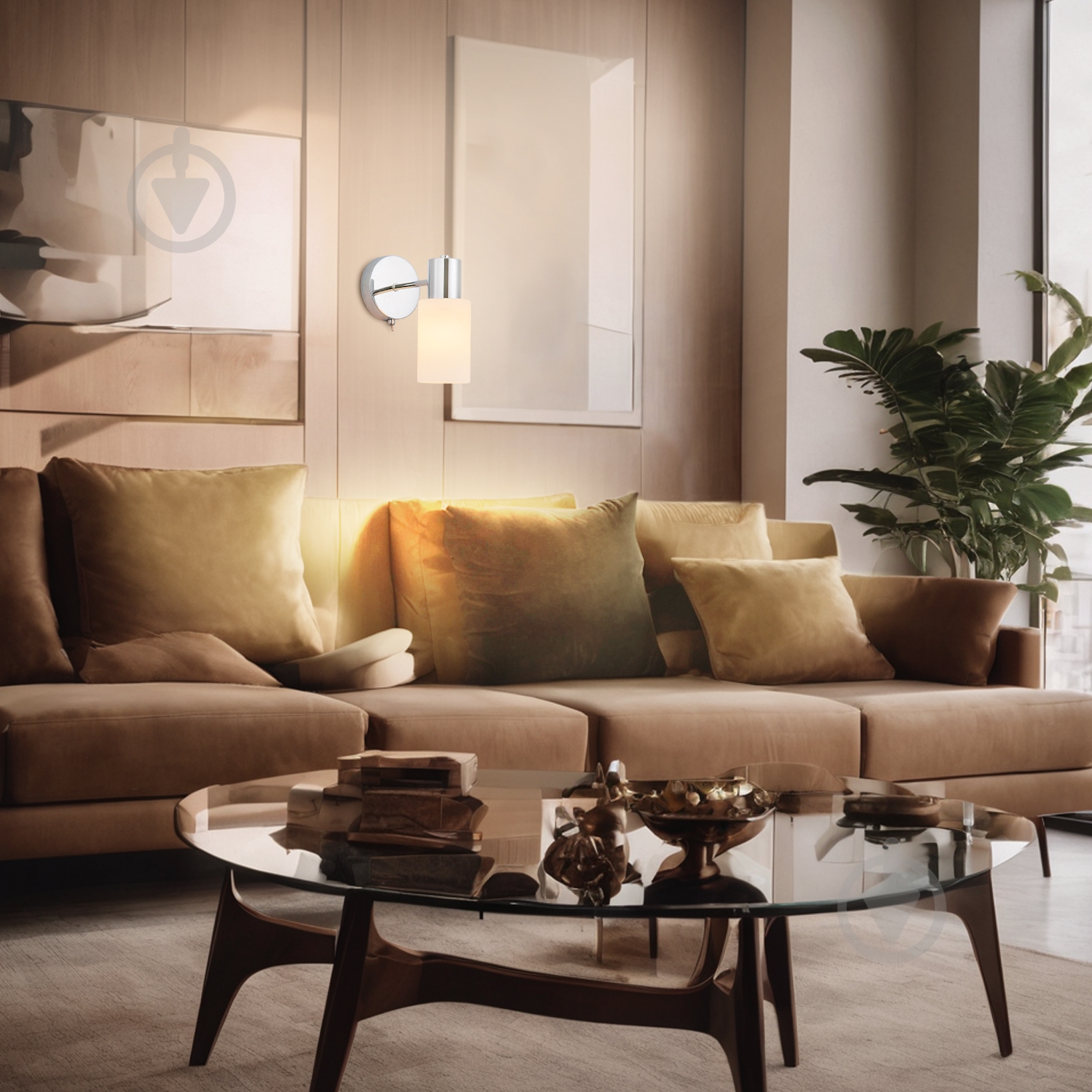 Бра Miorro Estetica металл/стекло 1x40 Вт E14 белый 51-311-040 - фото 5 Бра Miorro Estetica металл/стекло 1x40 Вт E14 белый 51-311-040 - фото 5