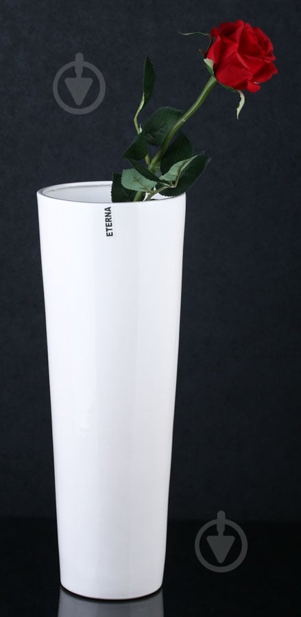 Ваза керамическая Eterna UA 703-43 43 см белая - фото 2