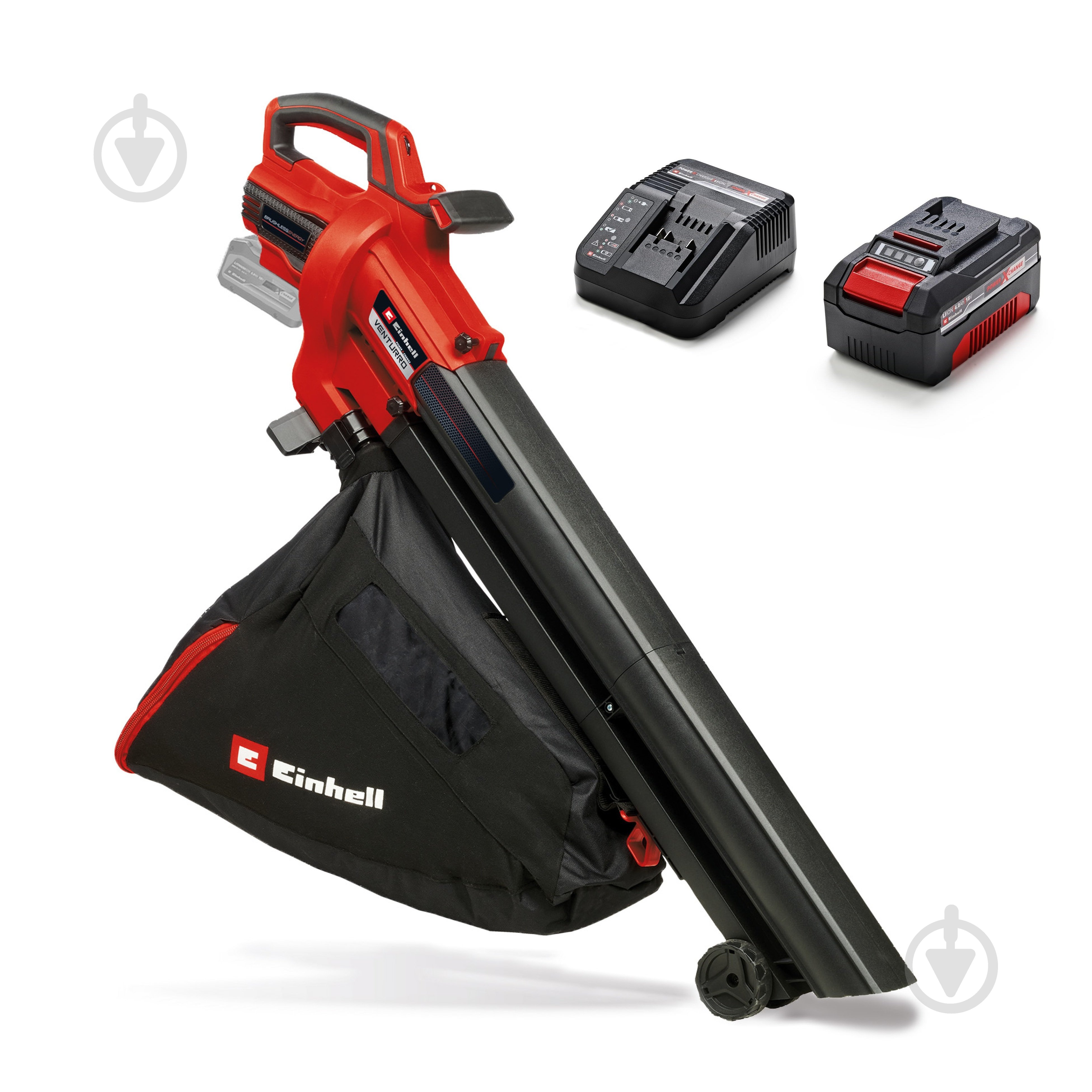 Повітродув-пилосос Einhell акумуляторний PXC VENTURRO 18/210 Kit 4 Ah 10111210 - фото 1 Повітродув-пилосос Einhell акумуляторний PXC VENTURRO 18/210 Kit 4 Ah 10111210 - фото 1