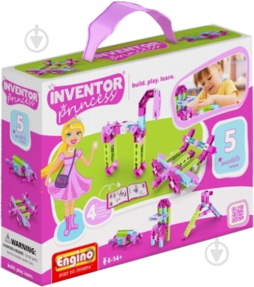 Конструктор Engino Inventor Princess 5 в 1 IG05 - фото 6 Конструктор Engino Inventor Princess 5 в 1 IG05 - фото 6