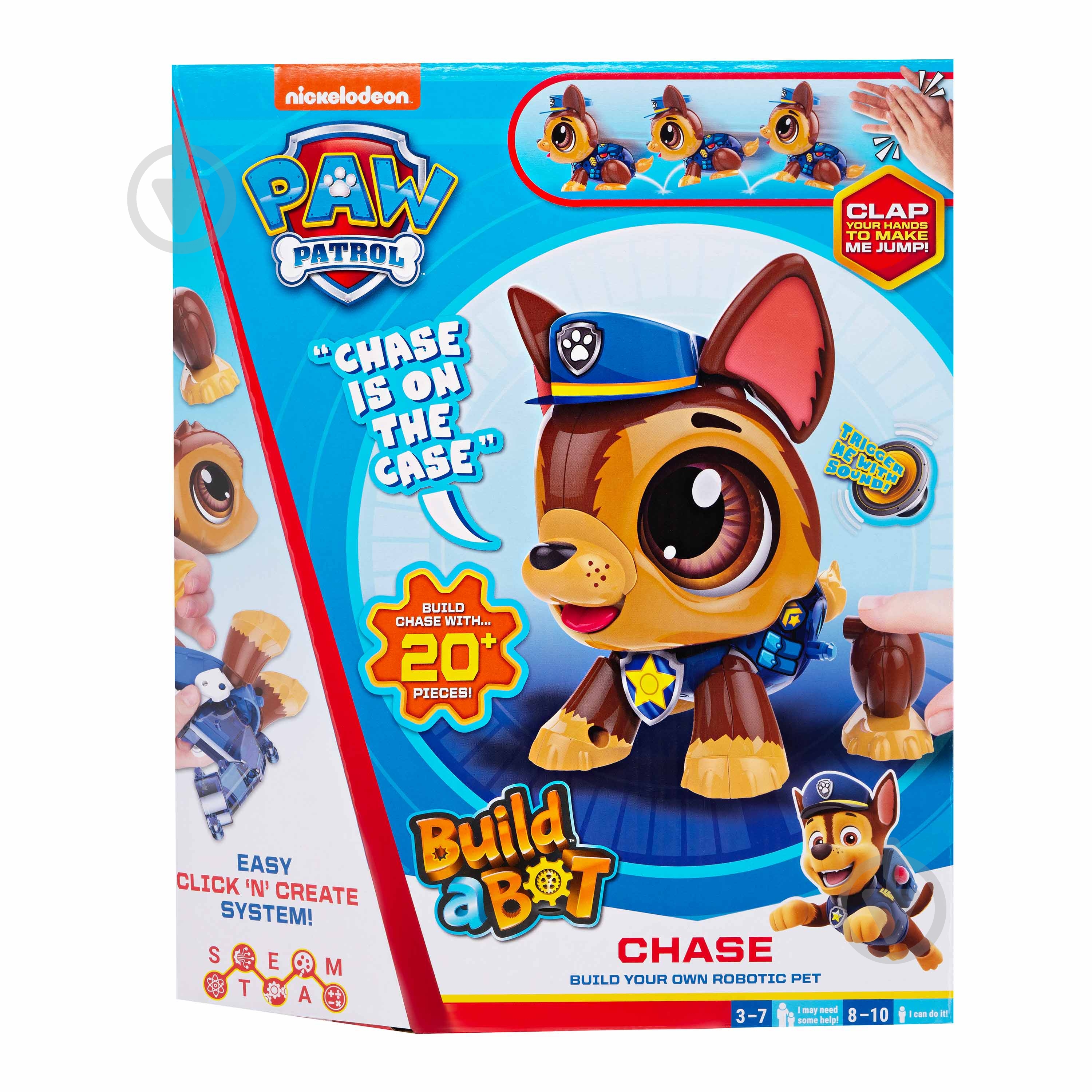 Игровой набор Build a Bot Paw Patrol Чейз 928555.006 - фото 2