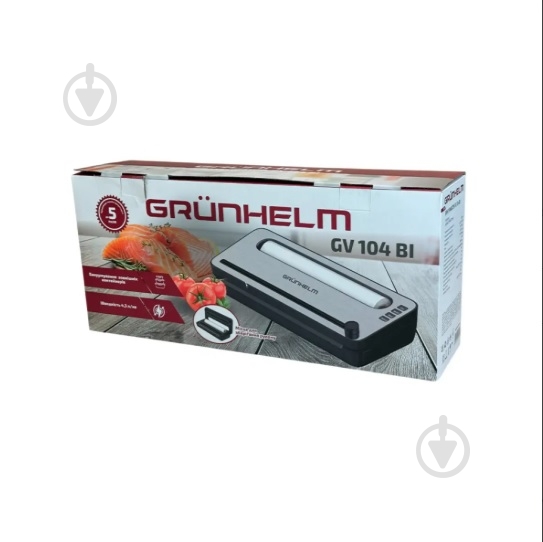 Вакууматор Grunhelm GV 104 BI - фото 4 Вакууматор Grunhelm GV 104 BI - фото 4