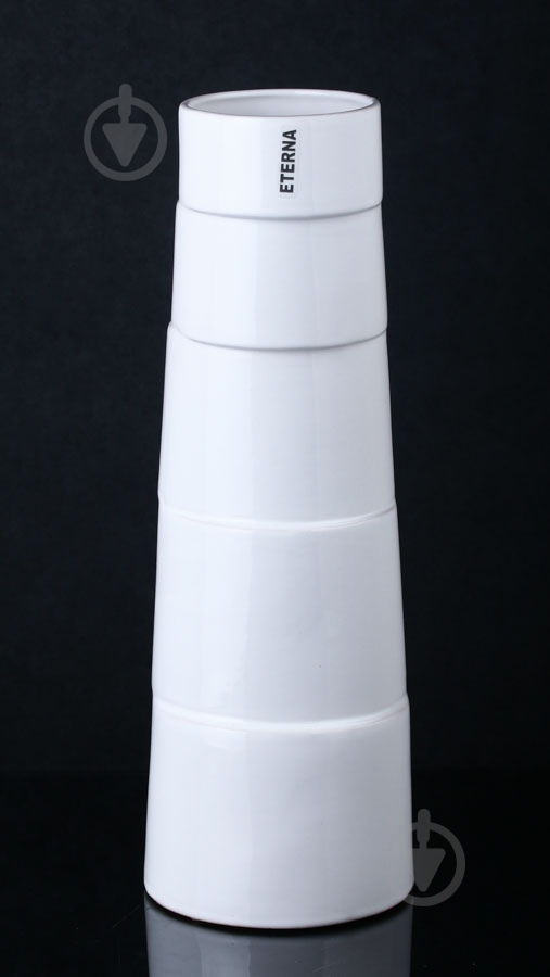 Ваза керамическая Eterna UA 705-41 41 см белая - фото 1 Ваза керамическая Eterna UA 705-41 41 см белая - фото 1