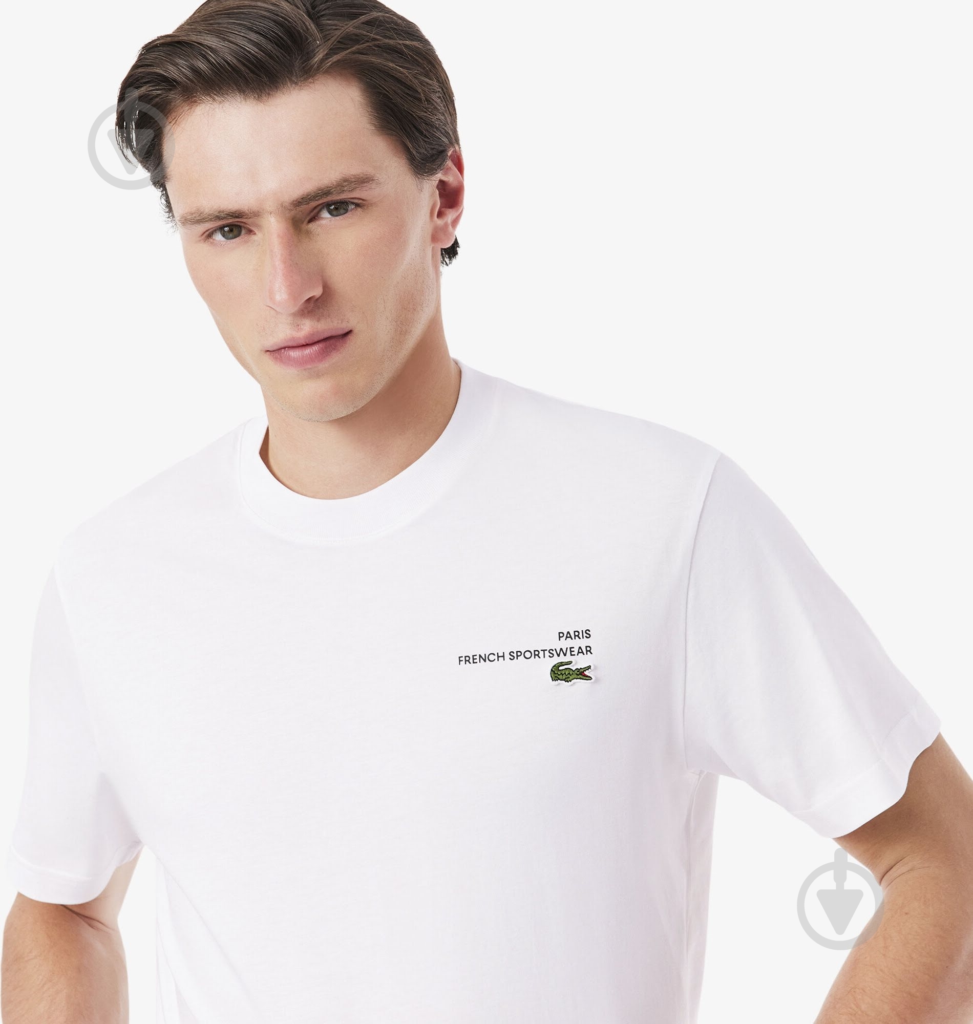 Футболка Lacoste TH9880-001 р.р.4 белый - фото 1