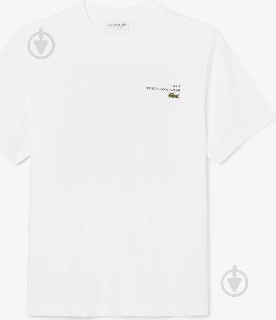 Футболка Lacoste TH9880-001 р.р.4 белый - фото 3