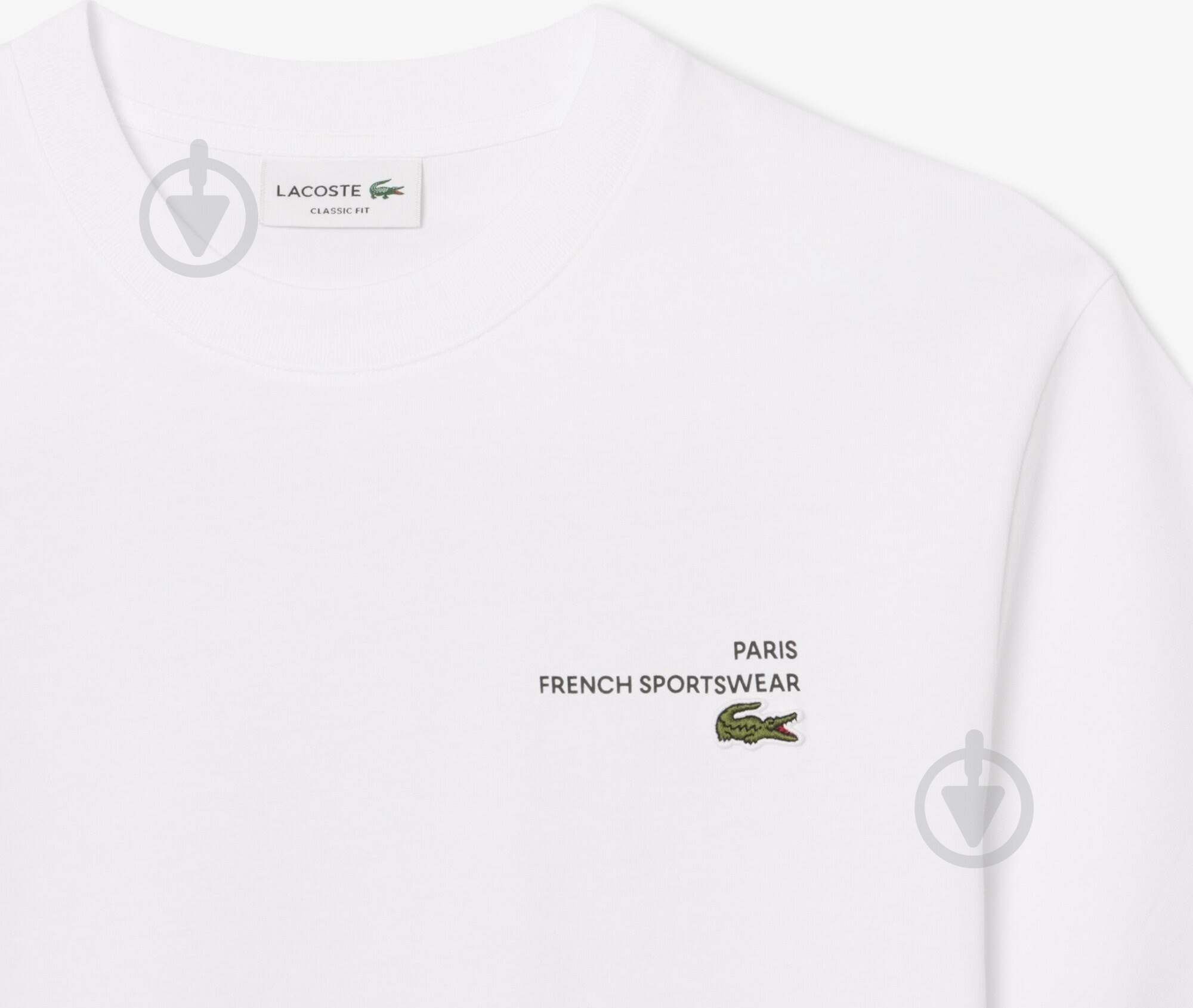 Футболка Lacoste TH9880-001 р.р.4 белый - фото 4