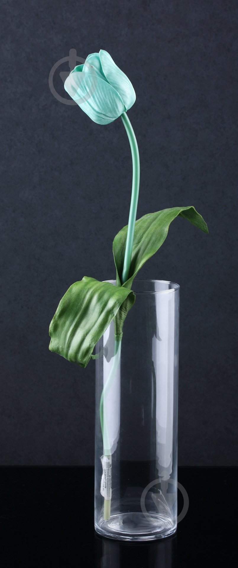 Ваза стеклянная Viola 31-108-050 30 см прозрачная - фото 2 Ваза стеклянная Viola 31-108-050 30 см прозрачная - фото 2