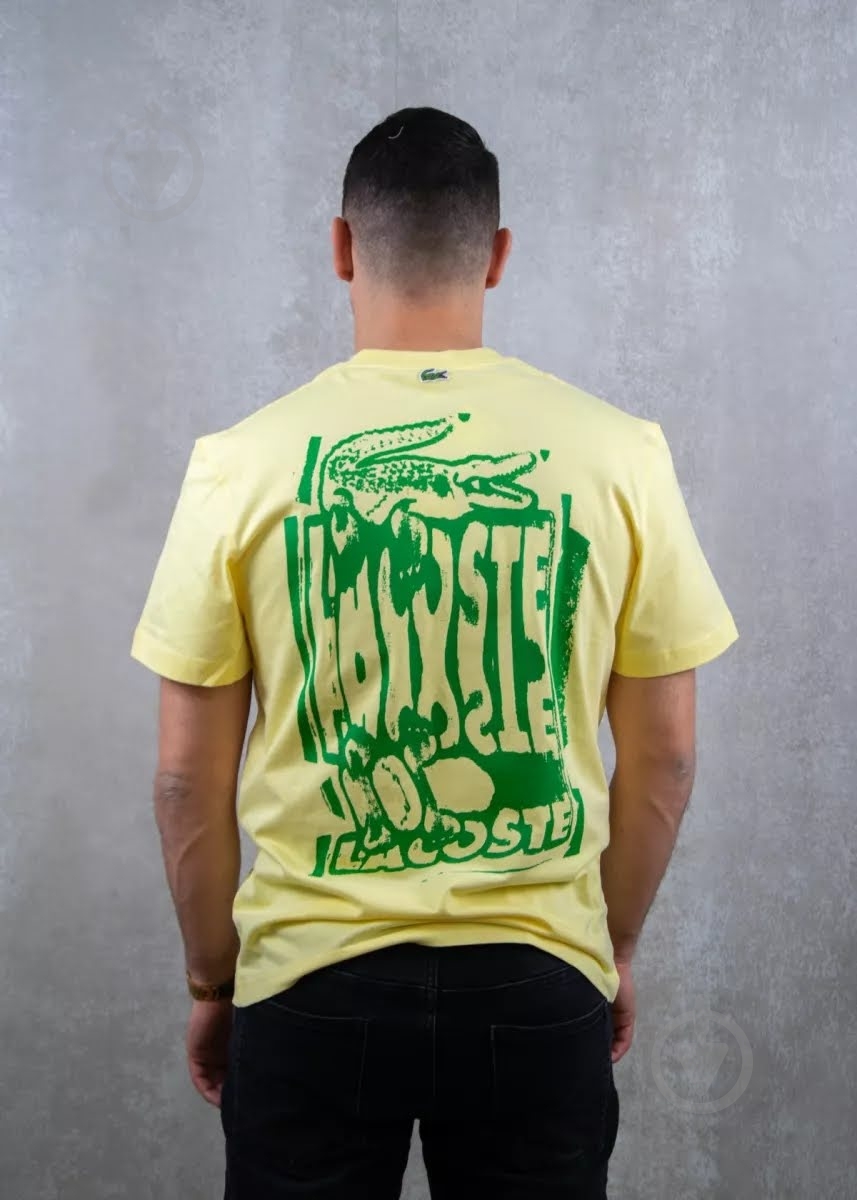 Футболка Lacoste TH0288-GZI р.р.5 жовтий - фото 6