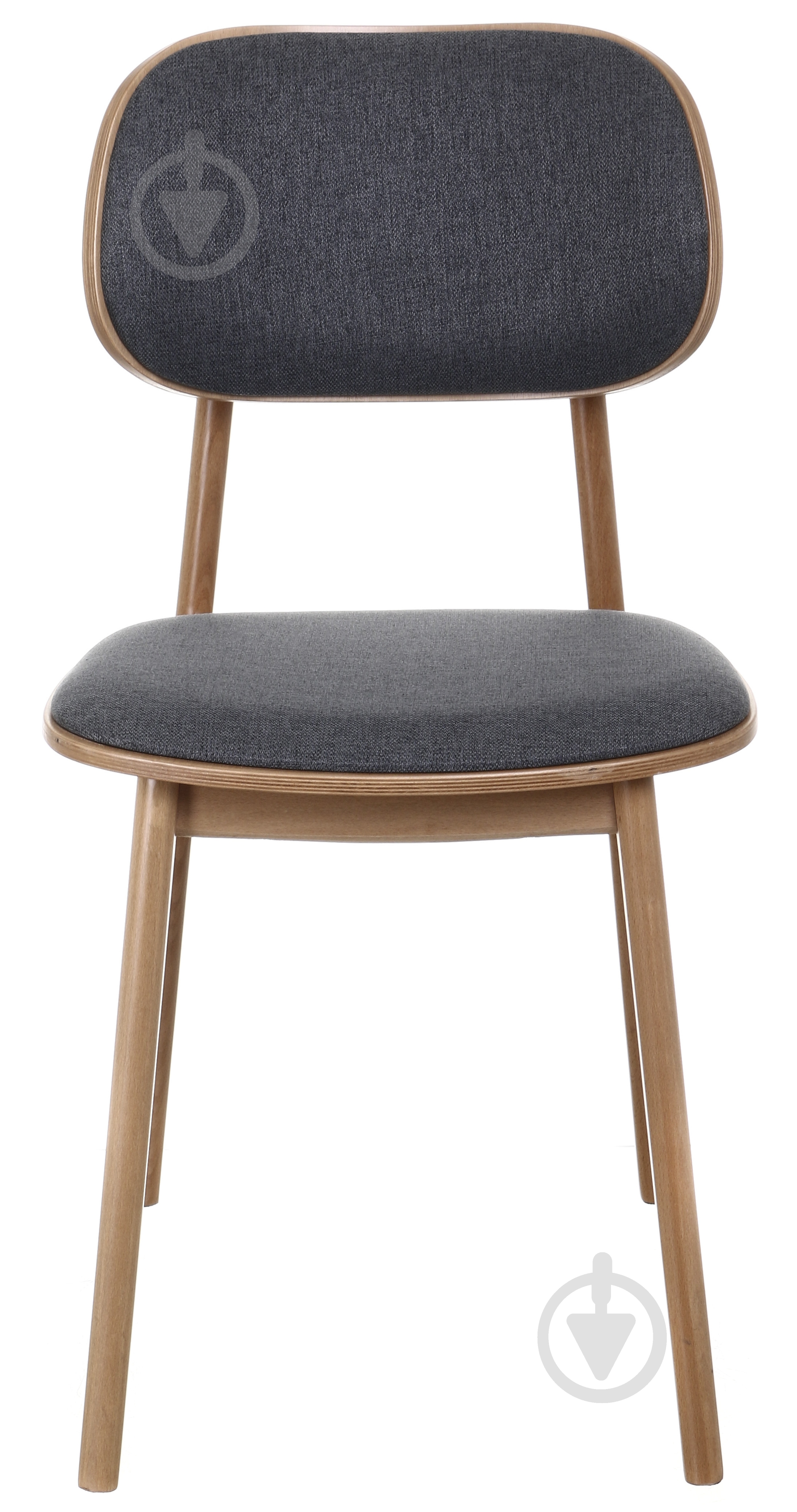 Стул Prestol Крис 490х420х 860 мм серый / дуб - фото 2