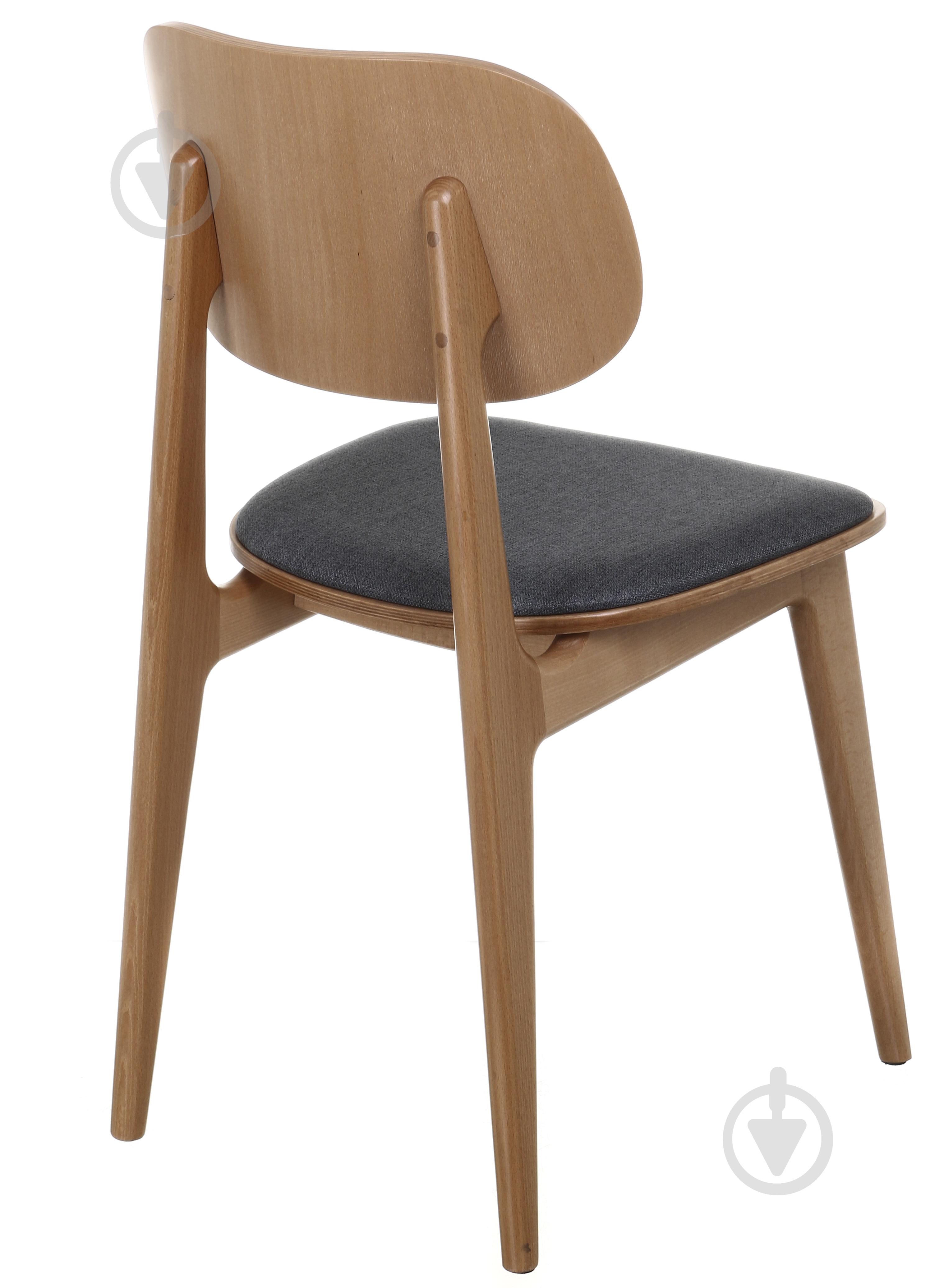 Стул Prestol Крис 490х420х 860 мм серый / дуб - фото 3