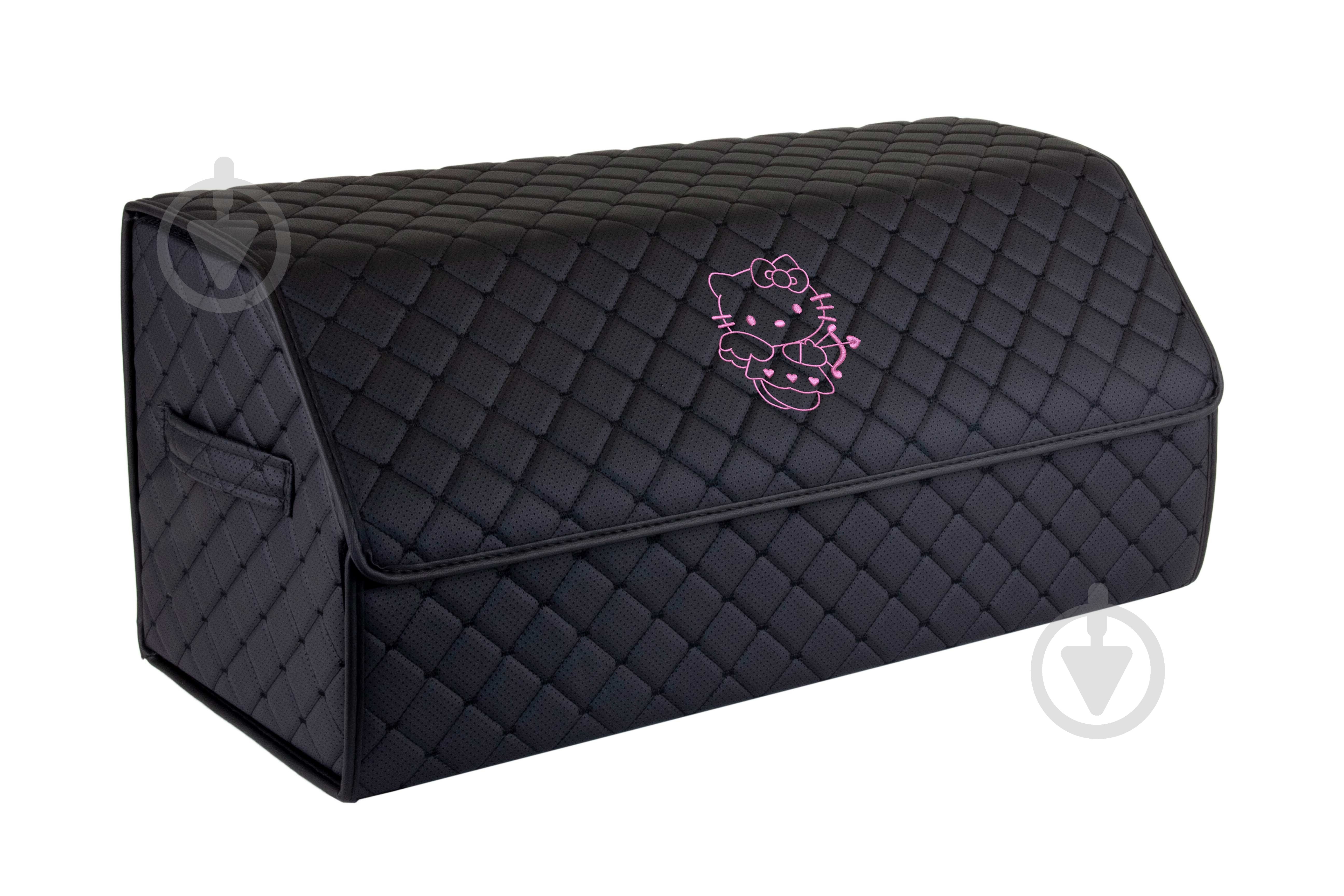 Сумка автомобильная ECO L 30x30x65 см Angel Hello Kitty EVAtech EHECELBBBBV303 черный - фото 1