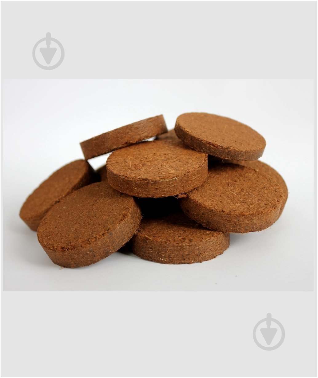 Диски кокосовые Агросвіт 30 мм 100 шт. - фото 1