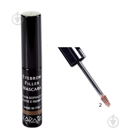 Тушь для бровей KARAJA Eyebrow Filler Mascara №2 3 мл - фото 1 Тушь для бровей KARAJA Eyebrow Filler Mascara №2 3 мл - фото 1