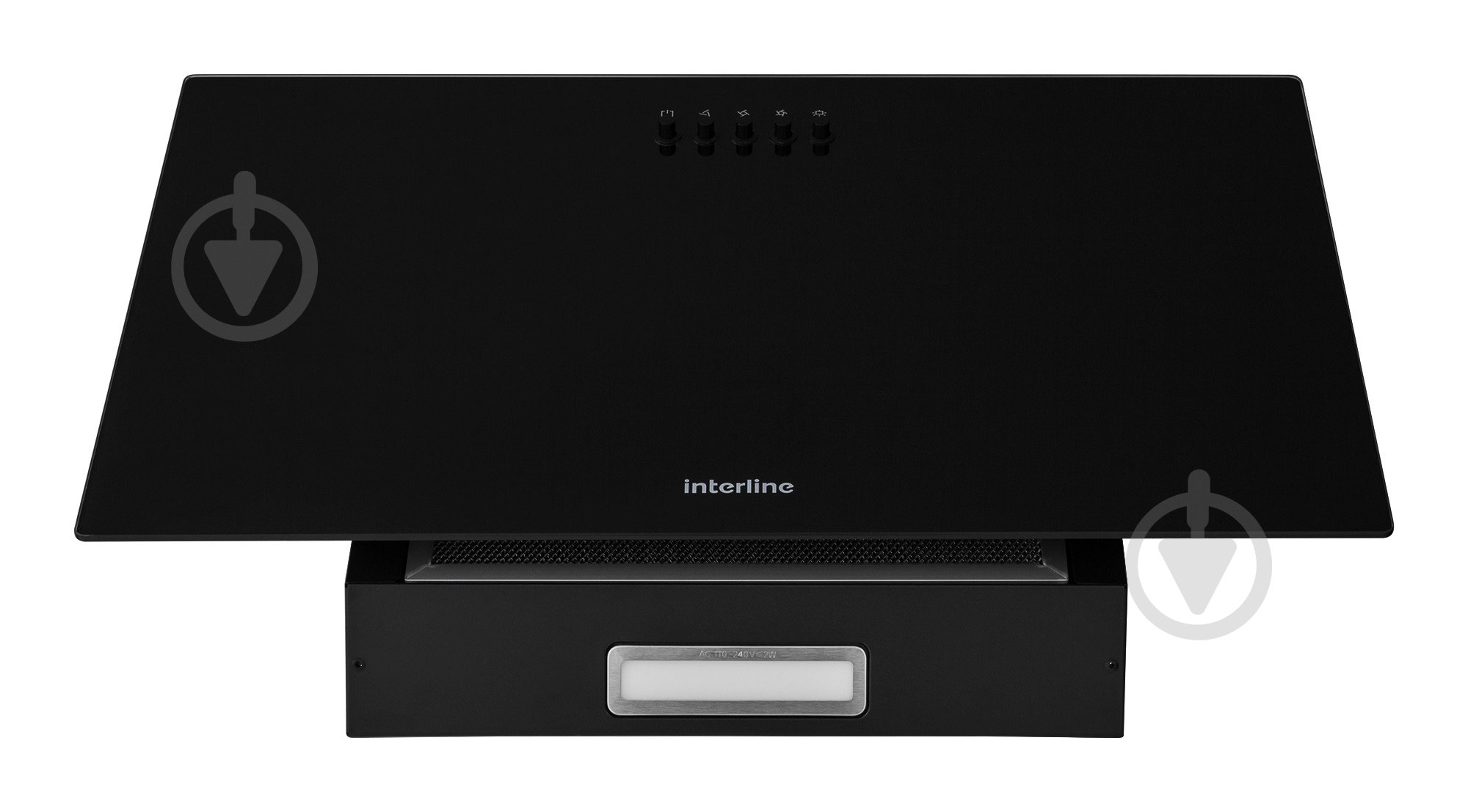 Витяжка Interline TEFFI SLIM BL A/60/GL/PB - фото 3
