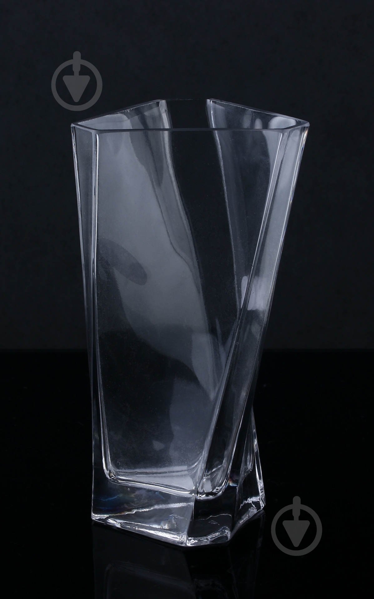 Ваза стеклянная Viola 31-108-044 20 см прозрачная - фото 1