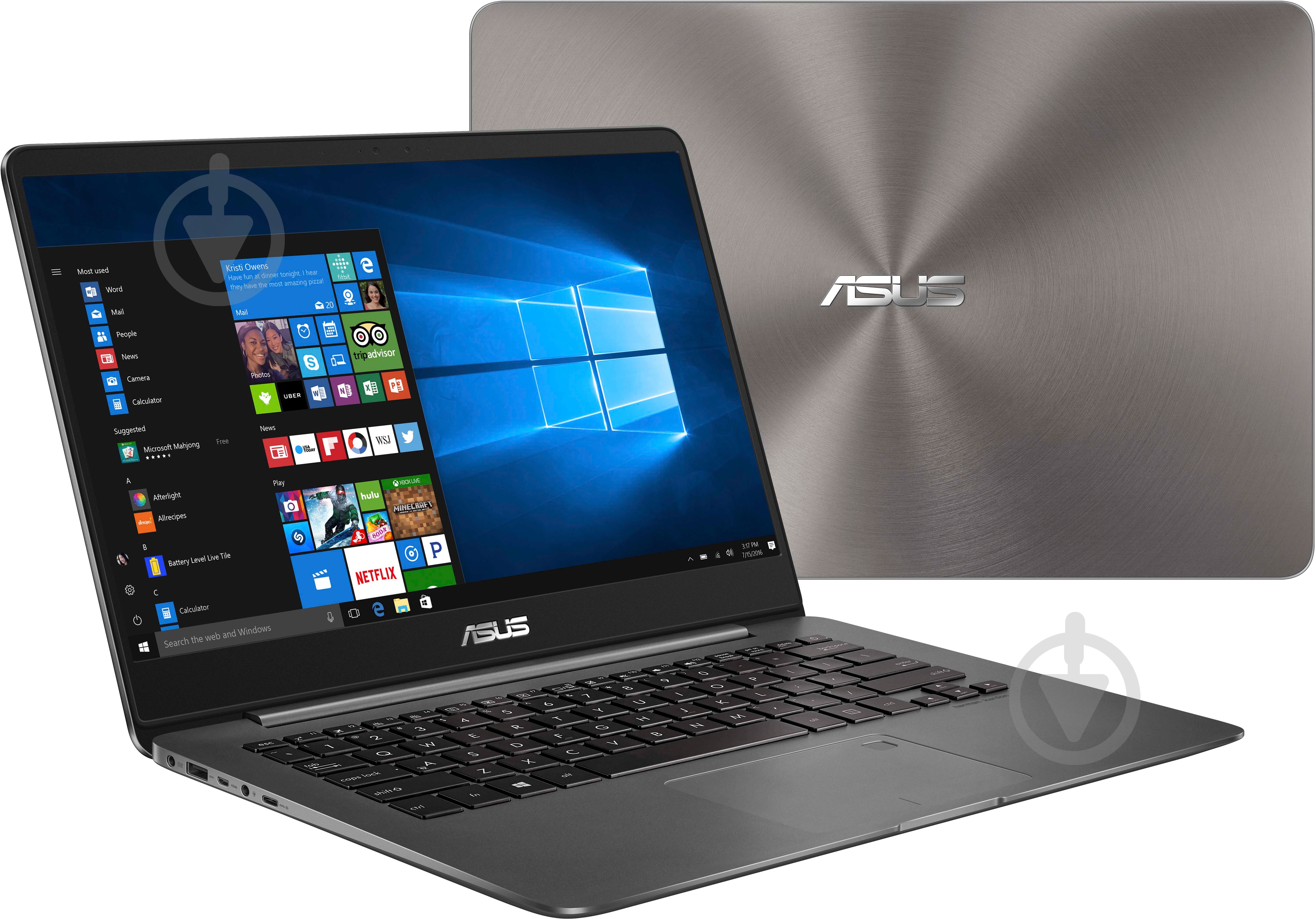 Ноутбук Asus ZenBook UX430UN-GV043T 14" (90NB0GH1-M00550) grey - фото 14