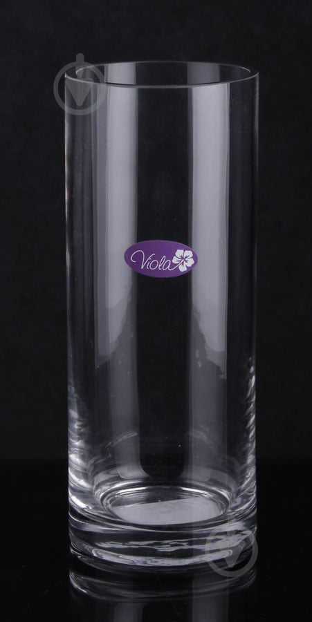 Ваза стеклянная Viola 31-108-047 8x20 см 20 см прозрачная - фото 2