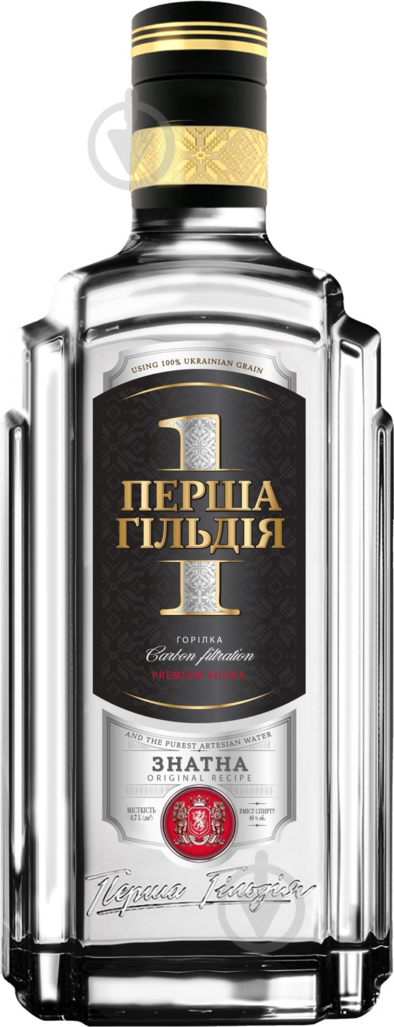 Водка Перша гільдія Знатная 0,7 л - фото 1