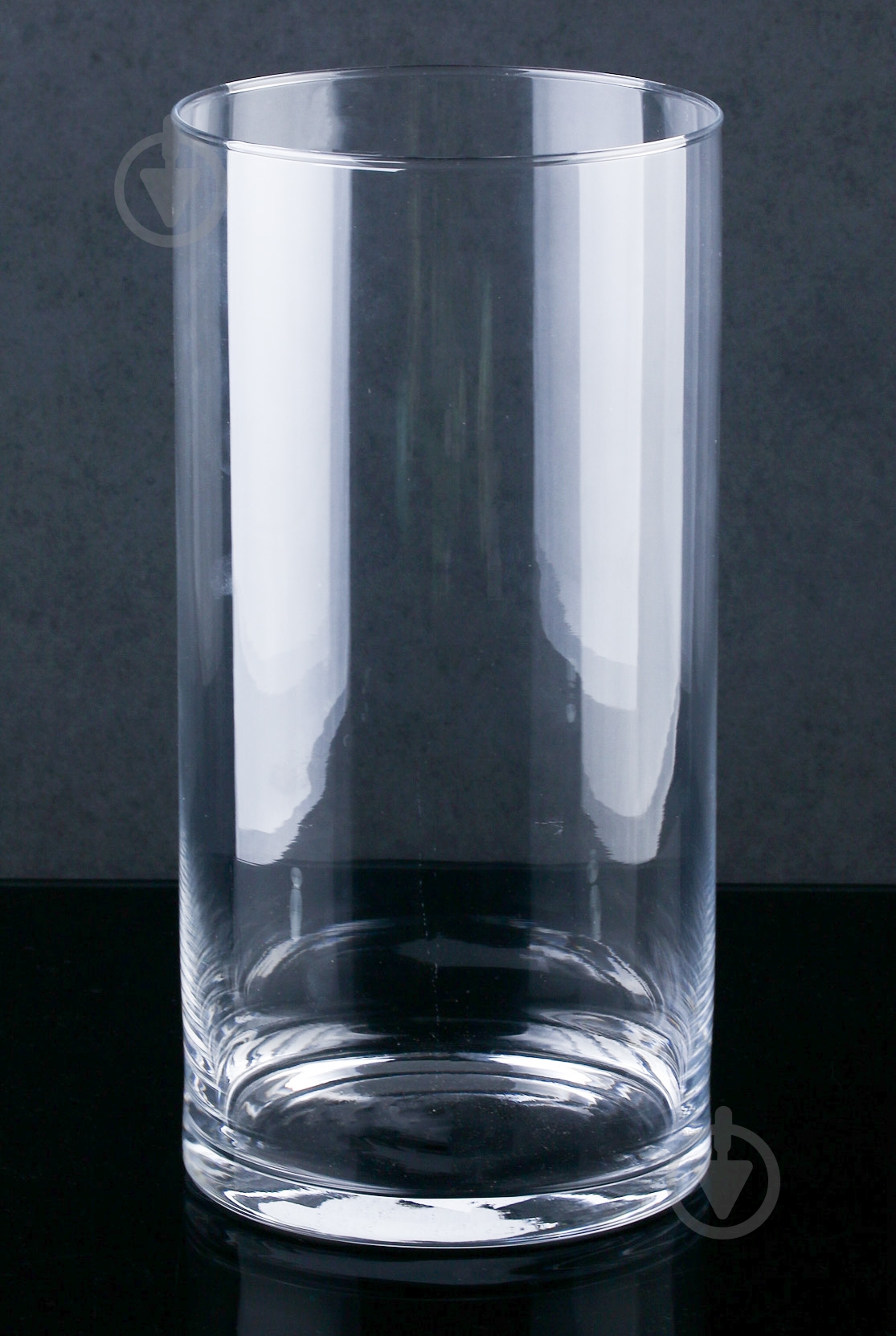 Ваза стеклянная Wrzesniak Glassworks 25х12,5 25 см прозрачная - фото 1