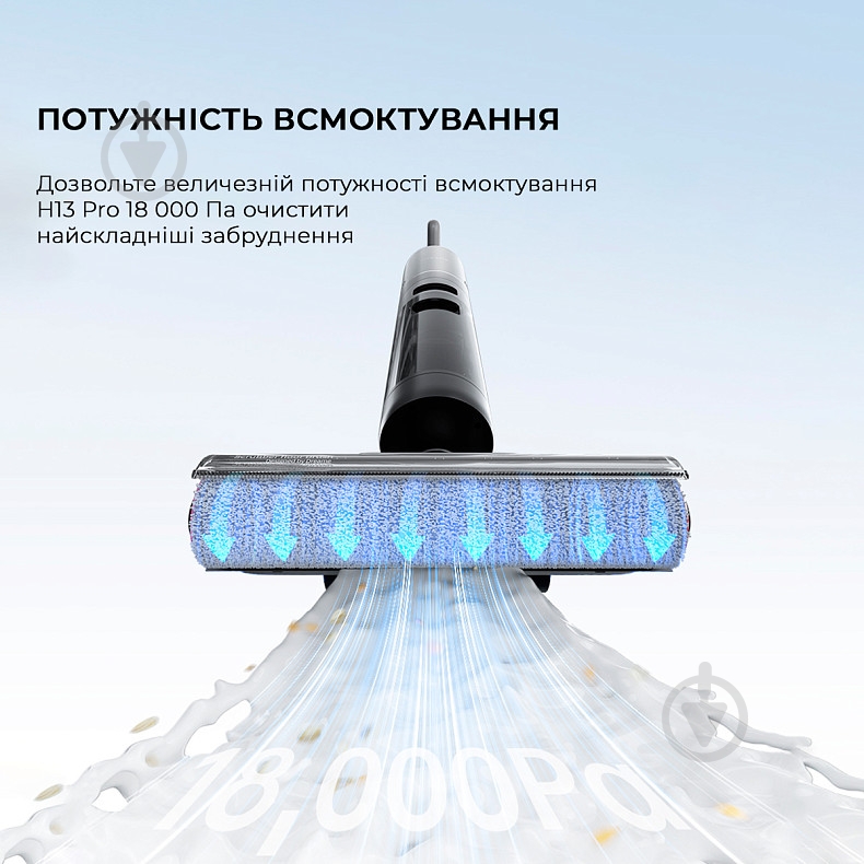 Пылесос моющий DREAME H13 PRO black - фото 5 Пылесос моющий DREAME H13 PRO black - фото 5