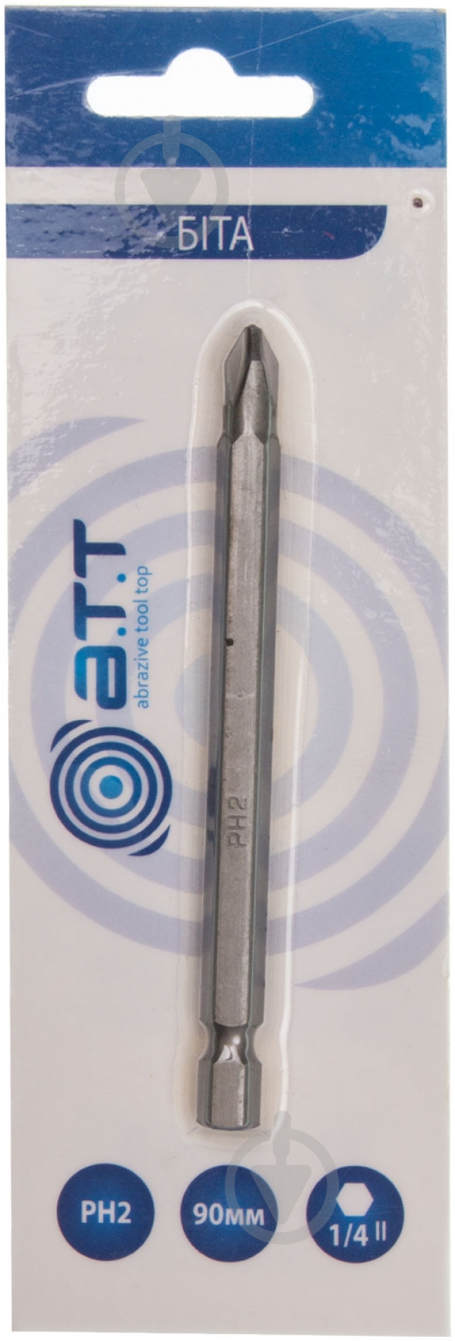 Біта A.T.T. PH2x90 мм 6200011 - фото 2 Біта A.T.T. PH2x90 мм 6200011 - фото 2