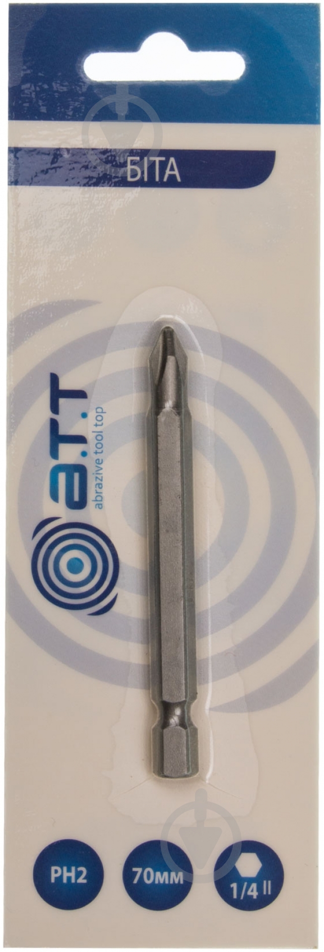 Бита A.T.T. PH2x70 мм 6200012 - фото 2 Бита A.T.T. PH2x70 мм 6200012 - фото 2