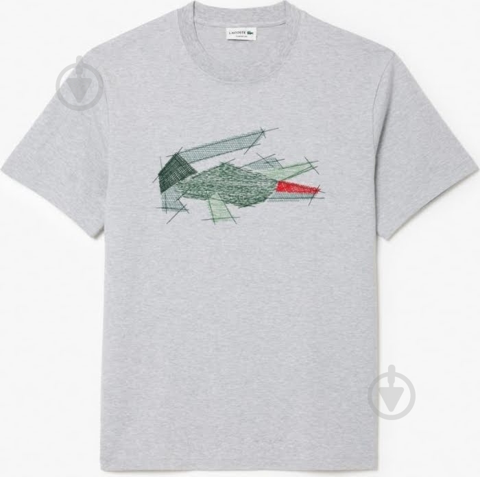 Футболка Lacoste TH3603-CCA р.р.5 серый - фото 1
