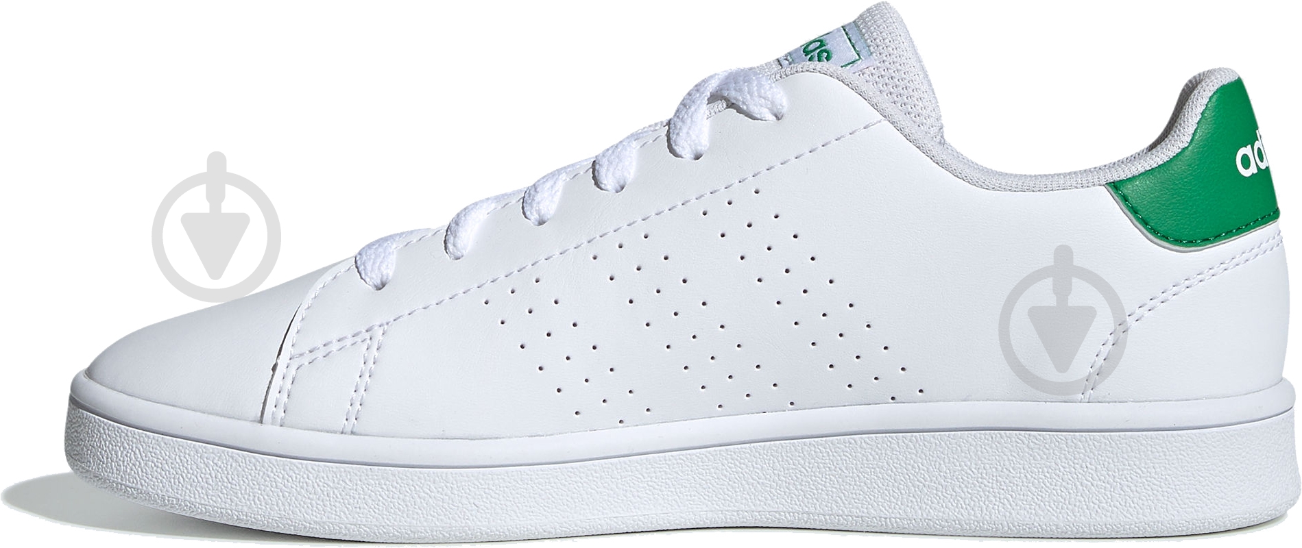 Кроссовки детские демисезонные Adidas ADVANTAGE K EF0213 р.40 белые - фото 2