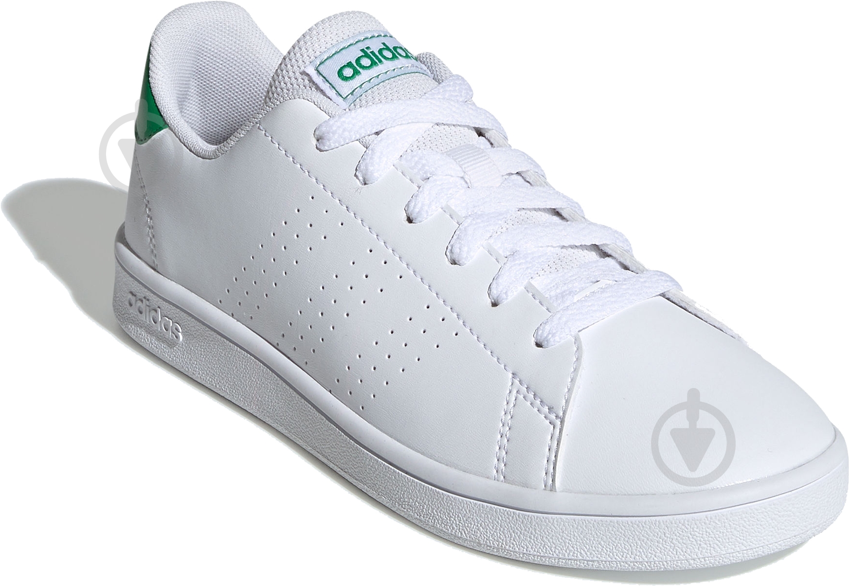 Кроссовки детские демисезонные Adidas ADVANTAGE K EF0213 р.40 белые - фото 3