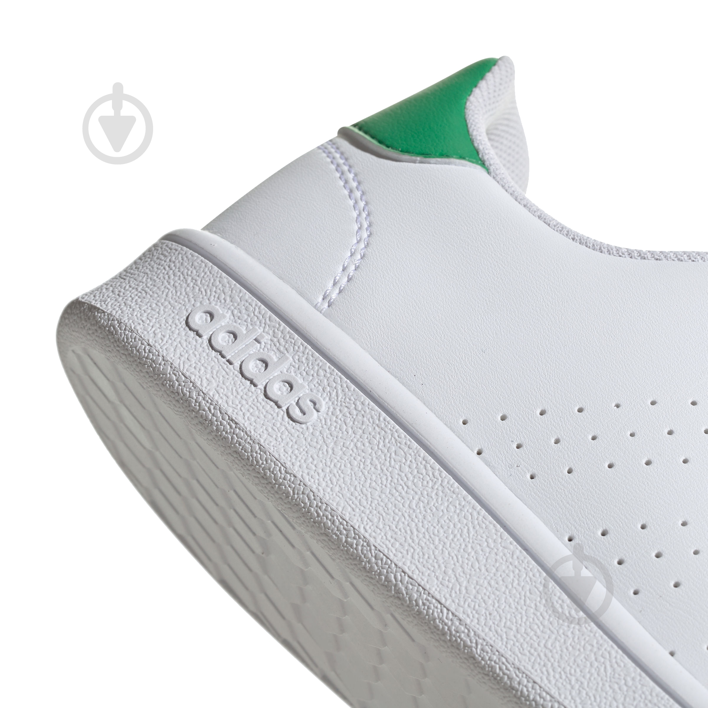 Кроссовки детские демисезонные Adidas ADVANTAGE K EF0213 р.40 белые - фото 8