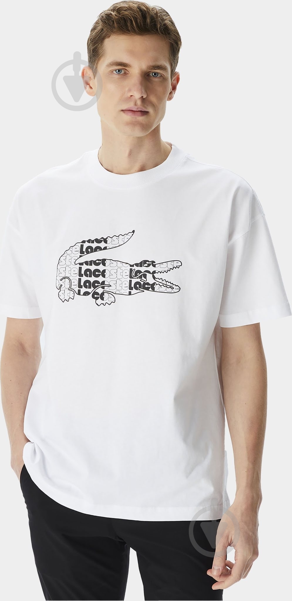 Футболка Lacoste TH0415-001 р.р.6 белый - фото 1 Футболка Lacoste TH0415-001 р.р.6 белый - фото 1