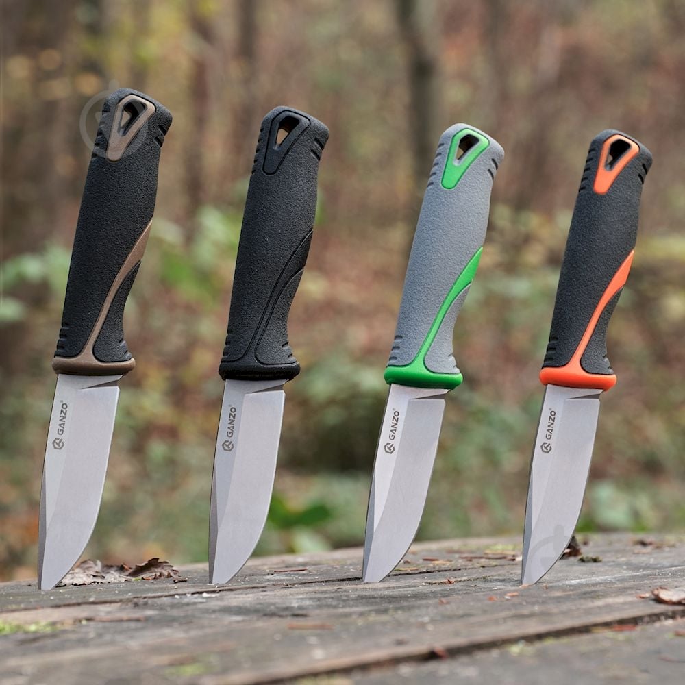 Нож Ganzo фиксированный с ножнами G807-BK - фото 15