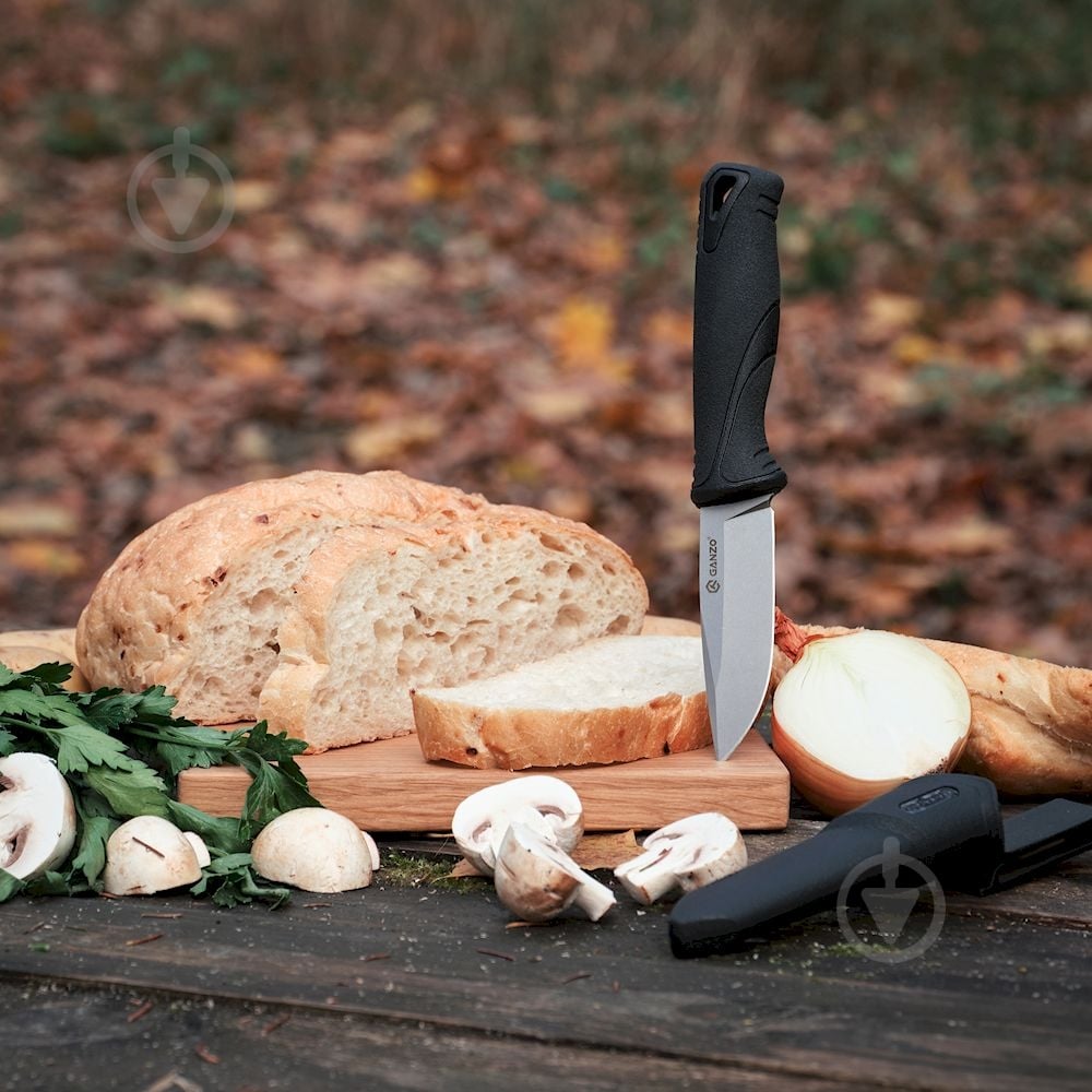 Нож Ganzo фиксированный с ножнами G807-BK - фото 6