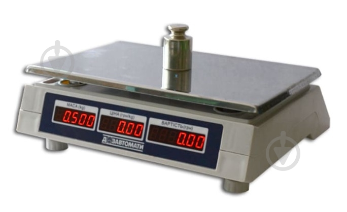 Ваги торговельні ВТНЕ-15Т1-2 + RS232 - фото 2 Ваги торговельні ВТНЕ-15Т1-2 + RS232 - фото 2