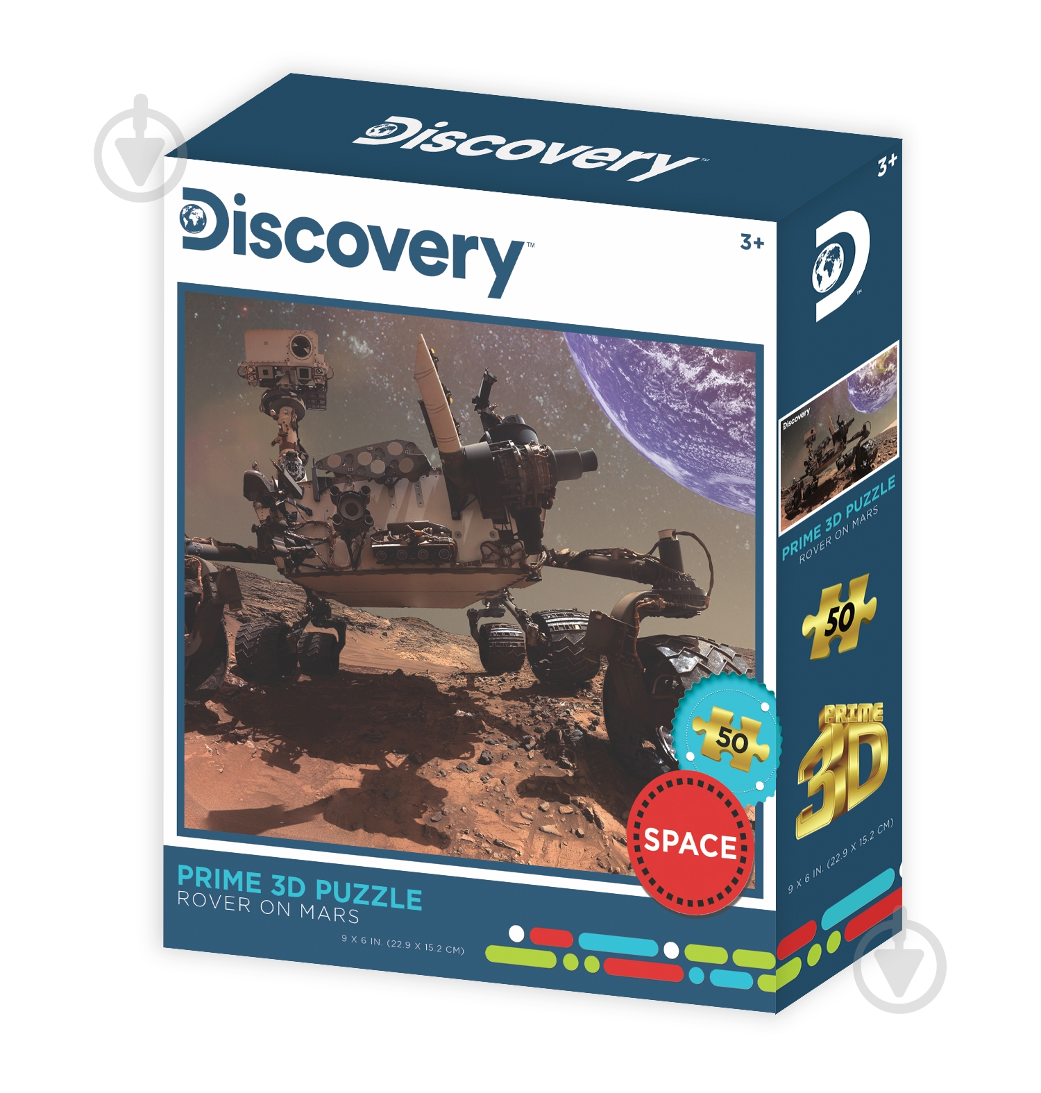 3D-пазл PRIME 3D 31023 Космос Марсоход 50 деталей - фото 1