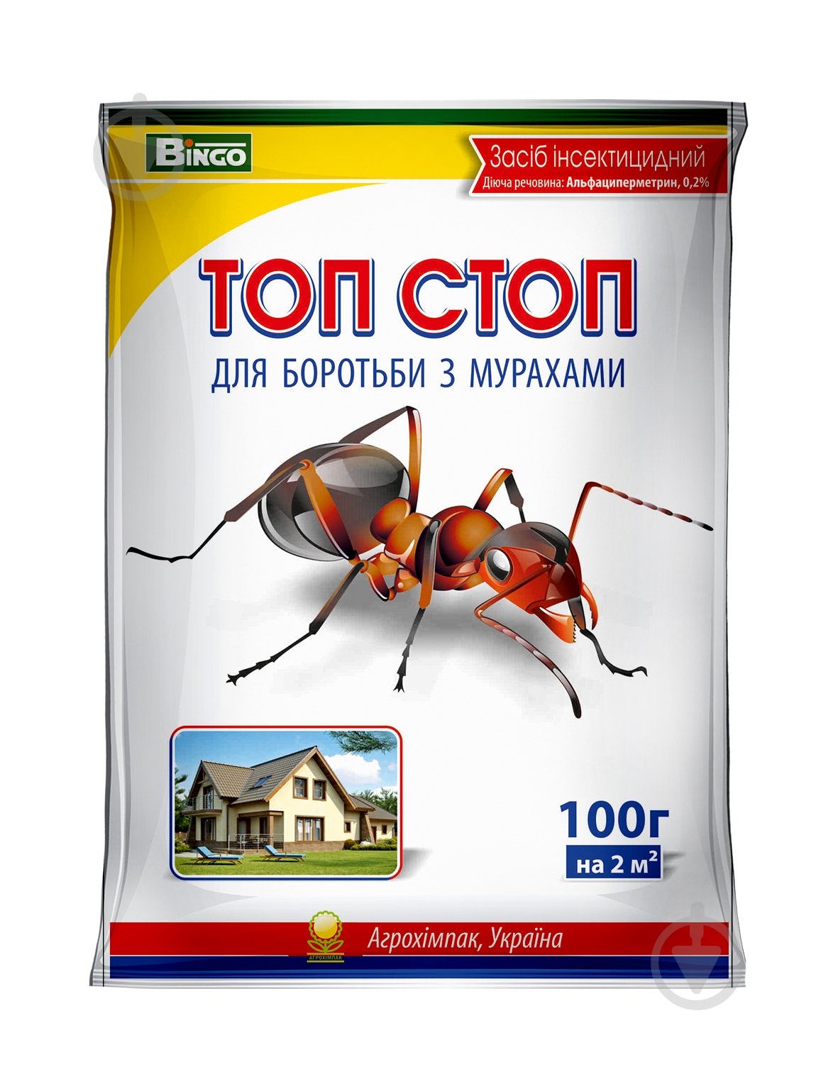 Средство Bingo для борьбы с муравьями Топ Стоп 100 г - фото 1