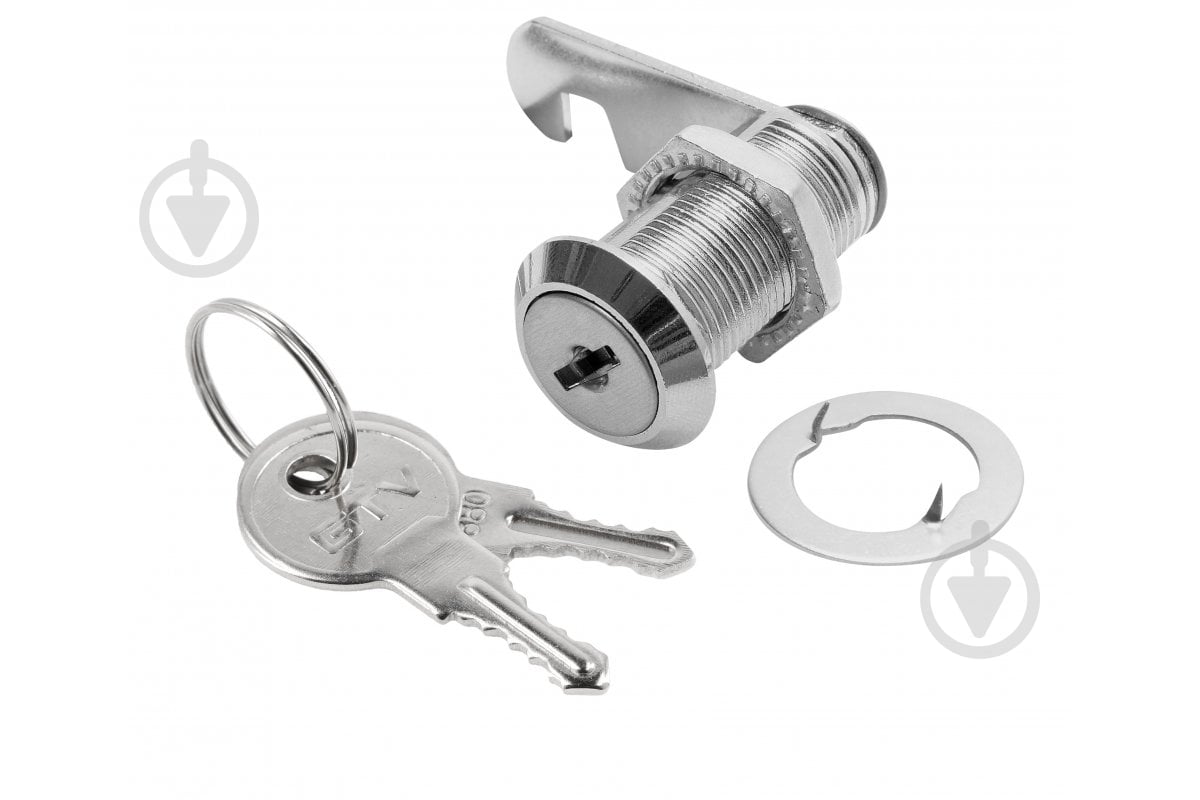 Замок мебельный GTV Z-103 врезной для ящиков ZZ-30-103-01-S - фото 1