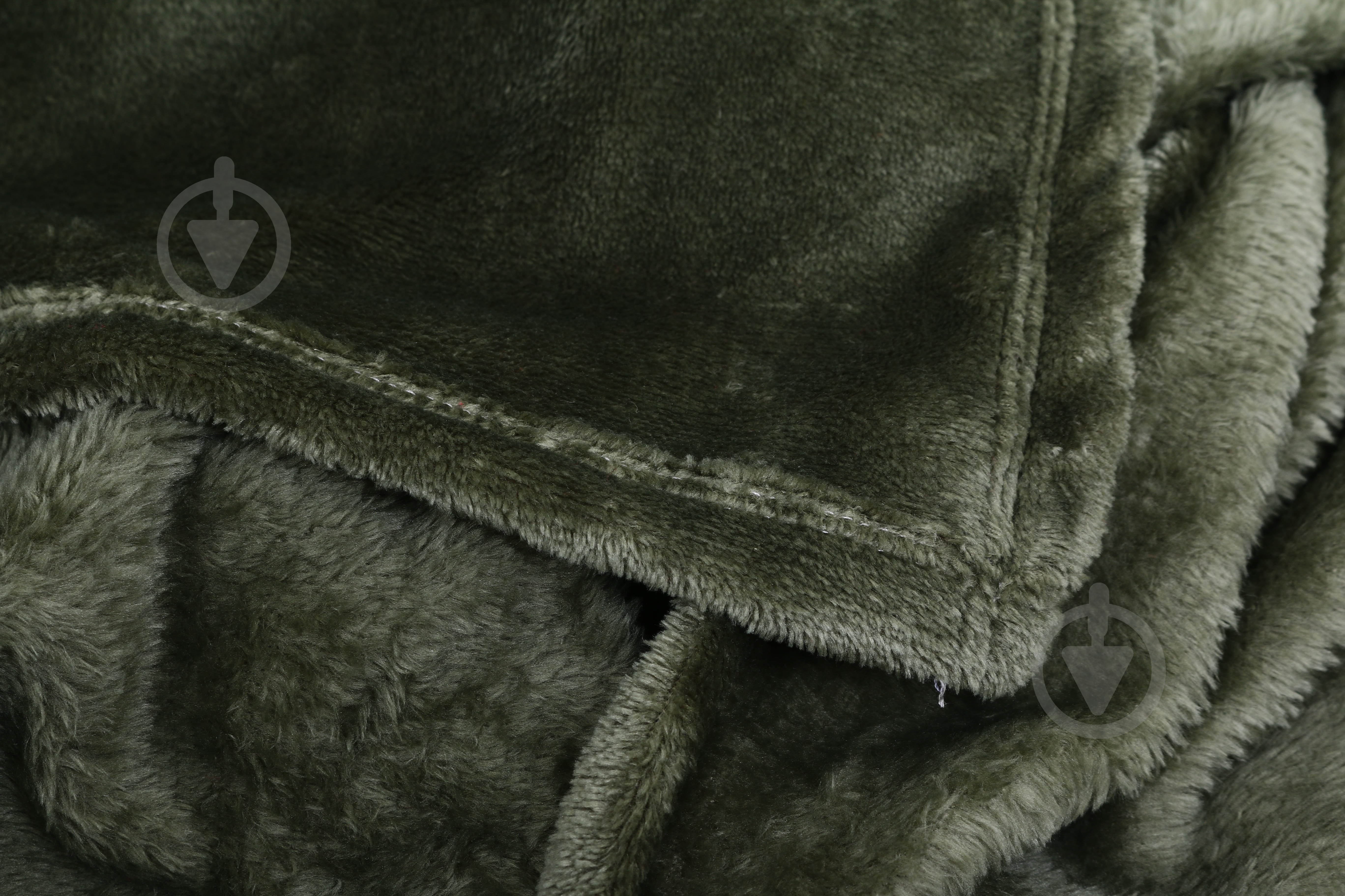 Плед Solid Deep Green 200x220 см зелений La Nuit - фото 2 Плед Solid Deep Green 200x220 см зелений La Nuit - фото 2