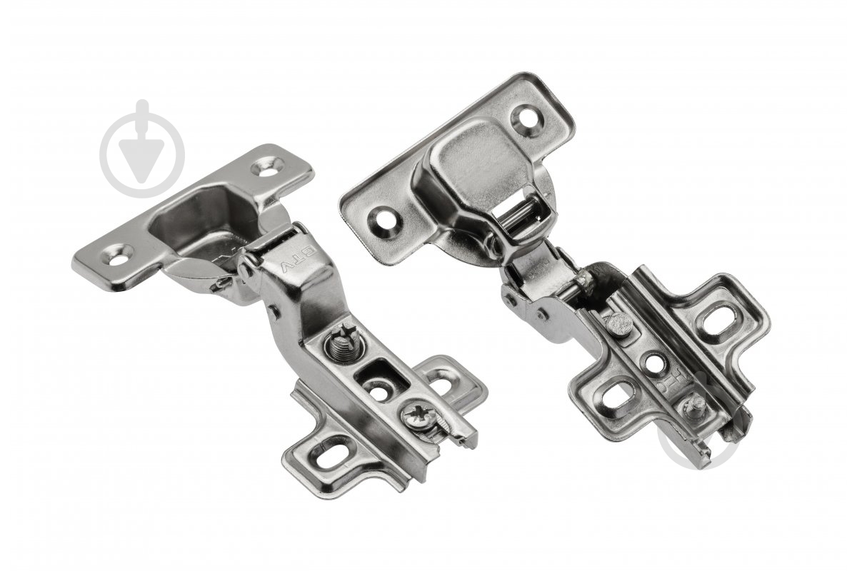 Петля внутренняя GTV 86° Slide-On без доводчика ZP-BICN070BE - фото 1