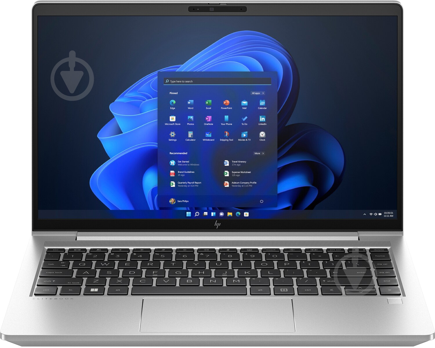 Ноутбук HP EliteBook 645 G10 14" (75C25AV_V2) silver - фото 1