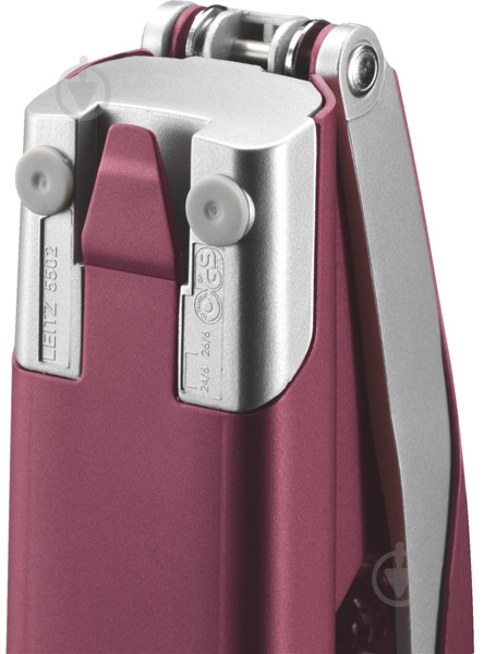 Степлер New NeXXt Style красный гранат 55620028 Leitz - фото 3 Степлер New NeXXt Style красный гранат 55620028 Leitz - фото 3