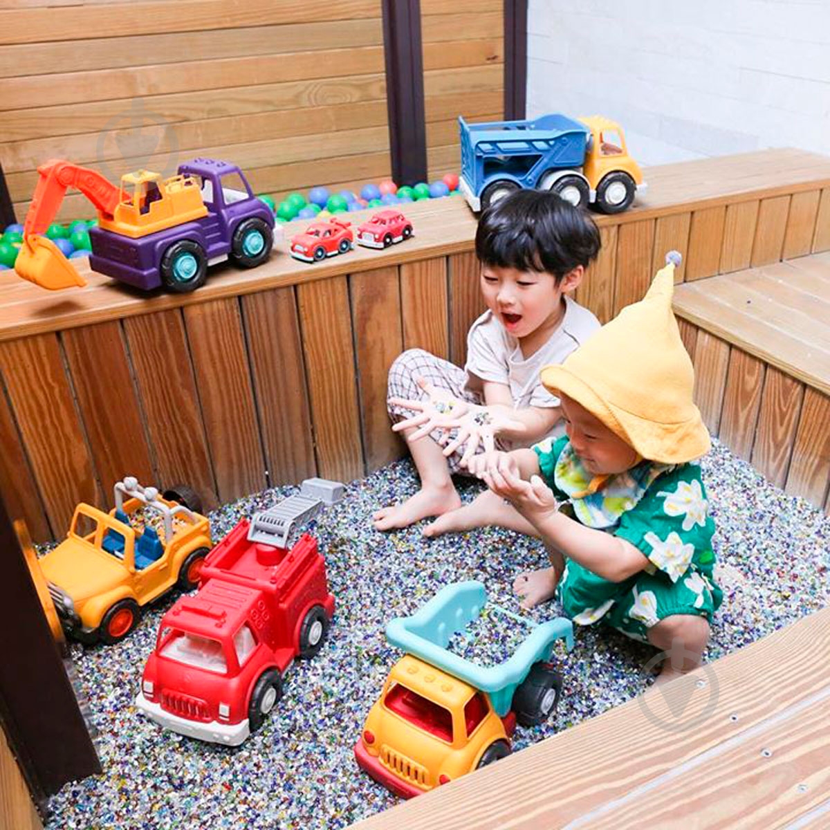 Баттатомобиль Battat Экскаватор VE1005Z - фото 3