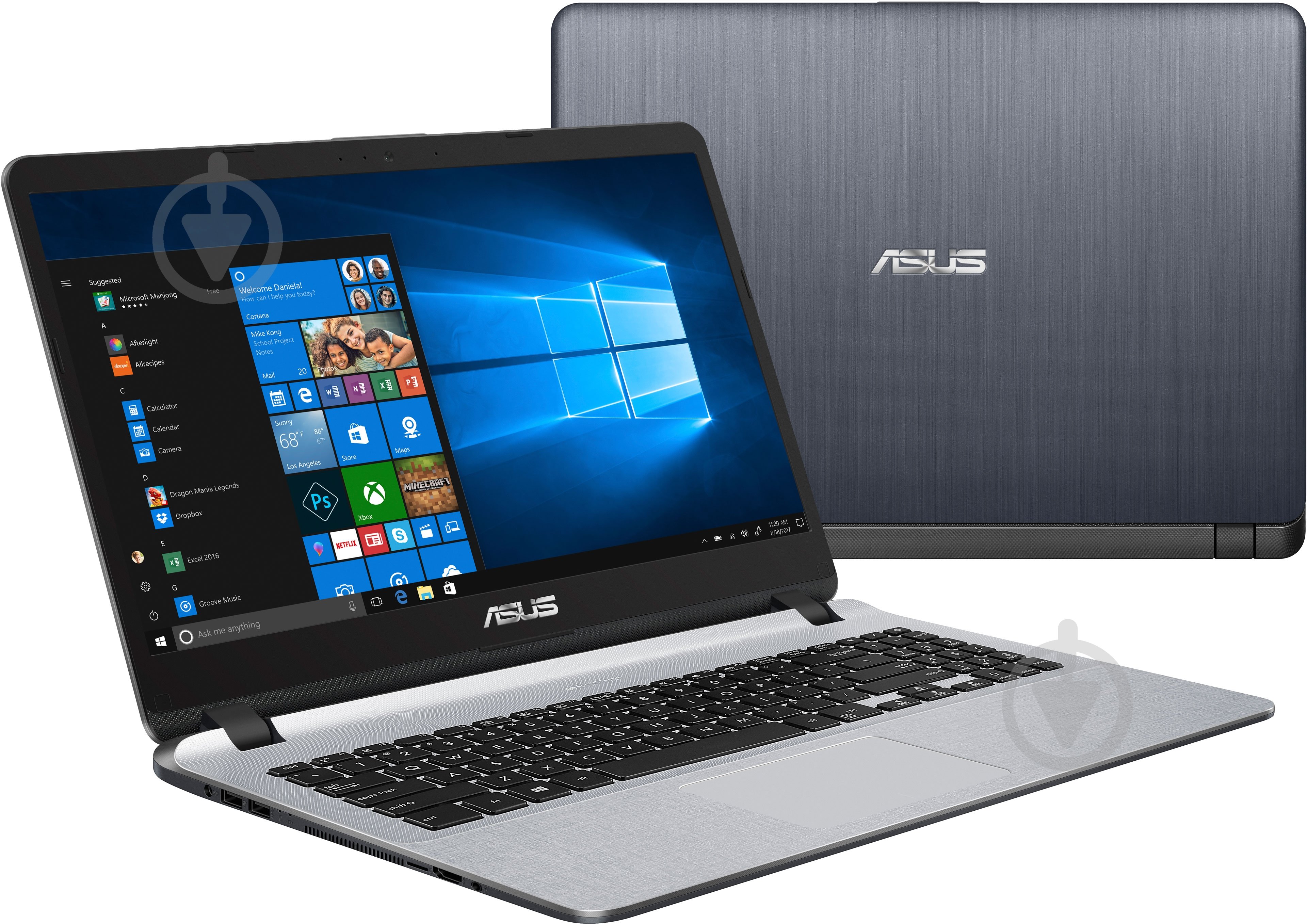 Ноутбук Asus X507UB-EJ043 15,6" (90NB0HN1-M00520) grey - фото 9 Ноутбук Asus X507UB-EJ043 15,6" (90NB0HN1-M00520) grey - фото 9
